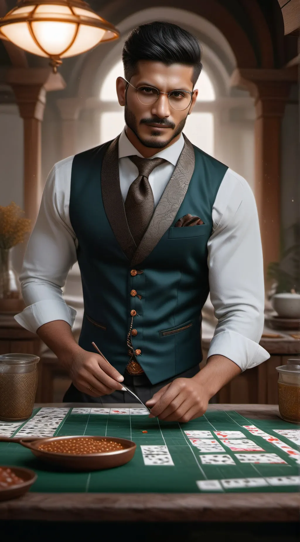 ai character: dominick mystirio background