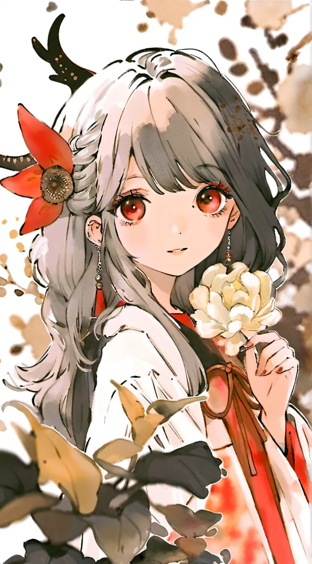 ai character: the crown. background