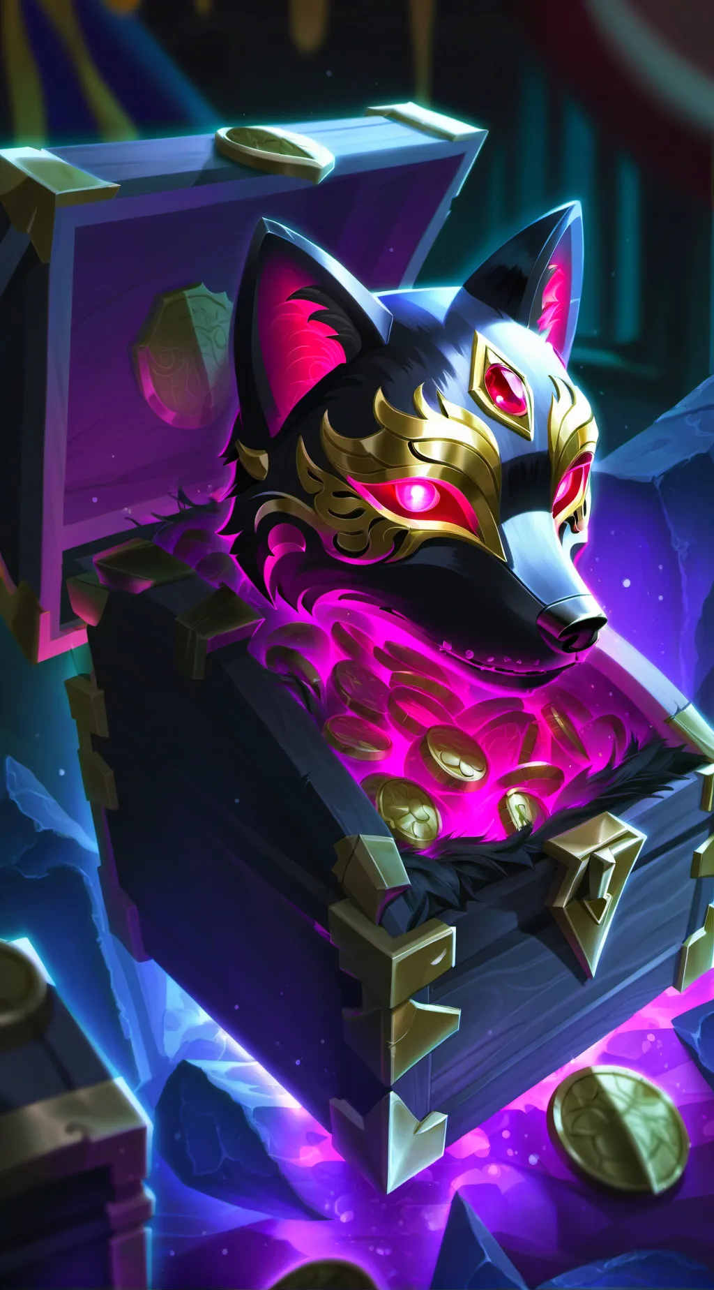 Talkie AI - Chat with kitsune mask 4