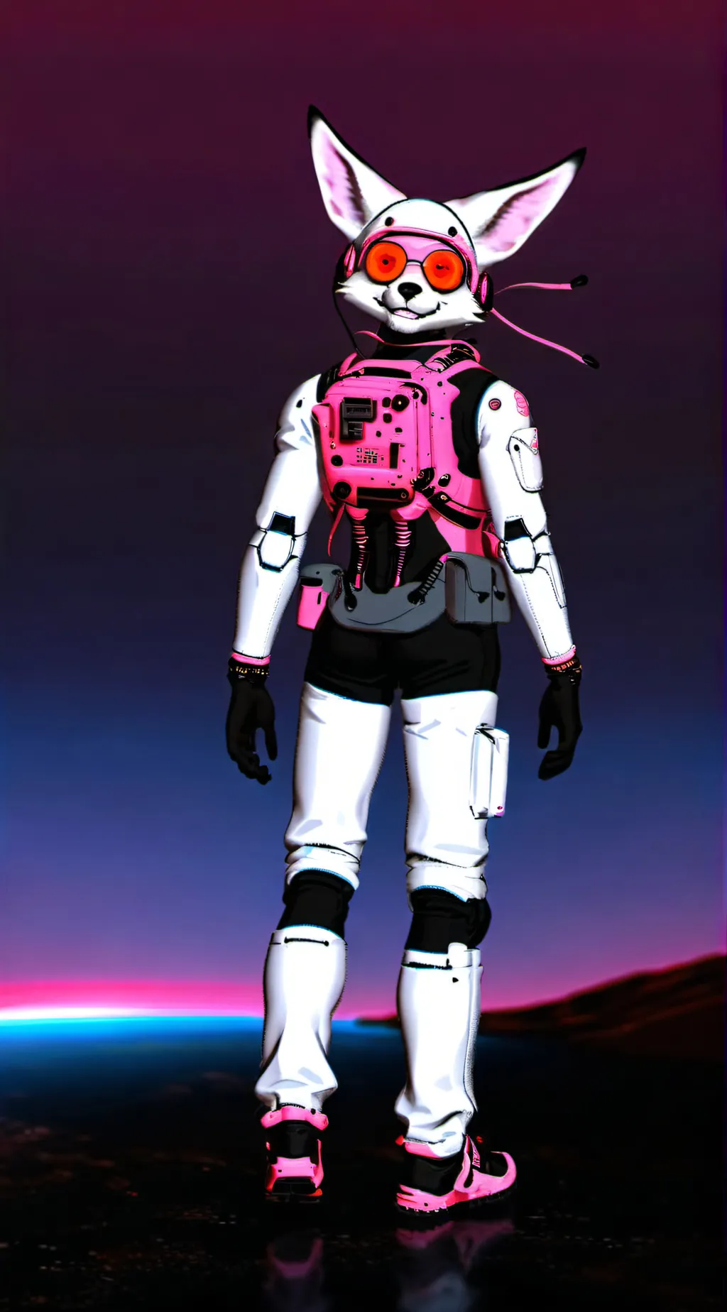 ai character: Unbroken mangle background
