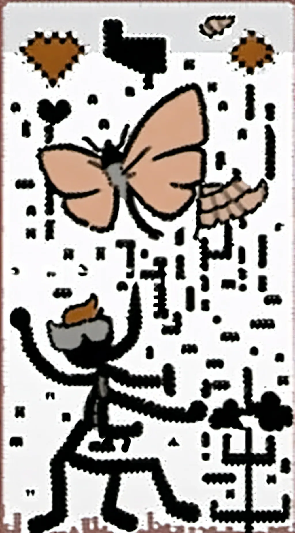 ai character: moth from changed  background