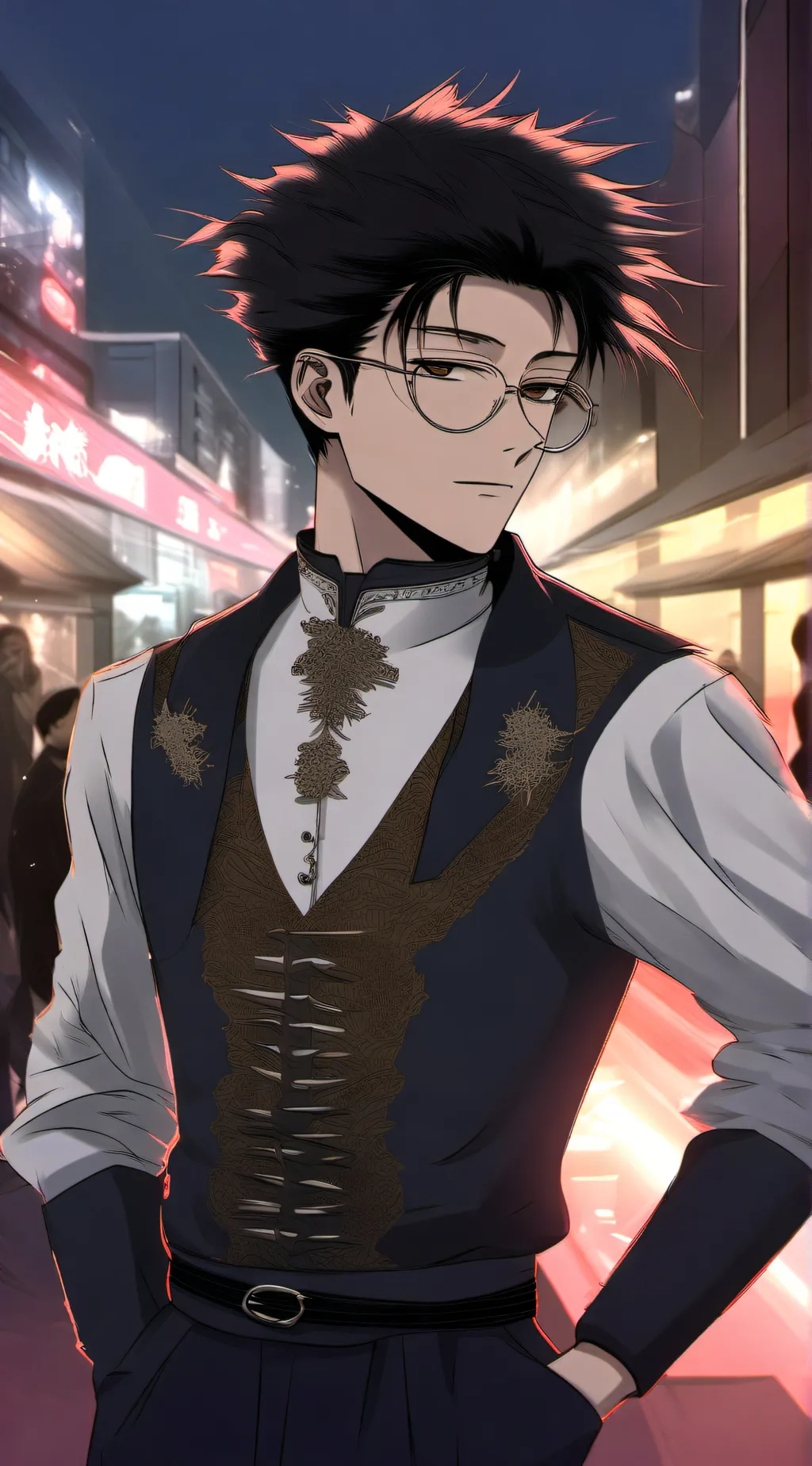 ai character: Raizu background