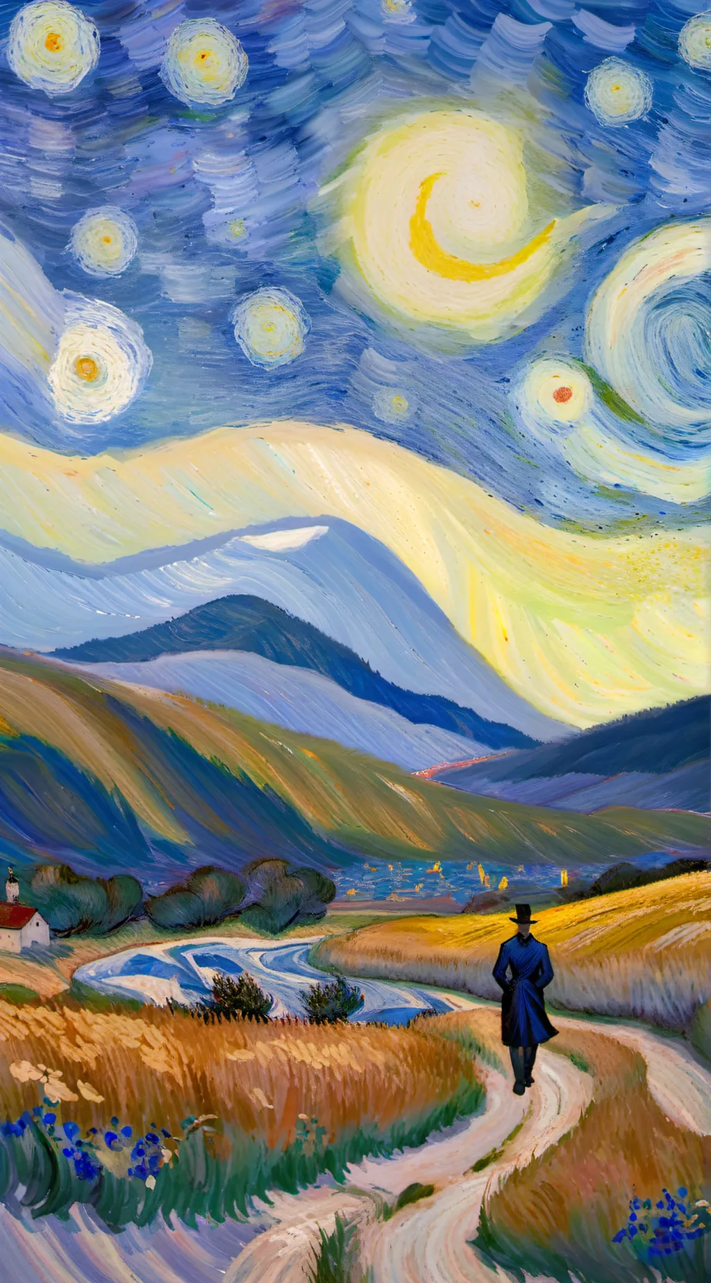 ai character: DW x BR background