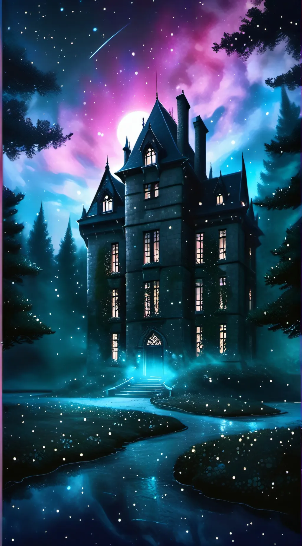 ai character: Malfoy Manor? background