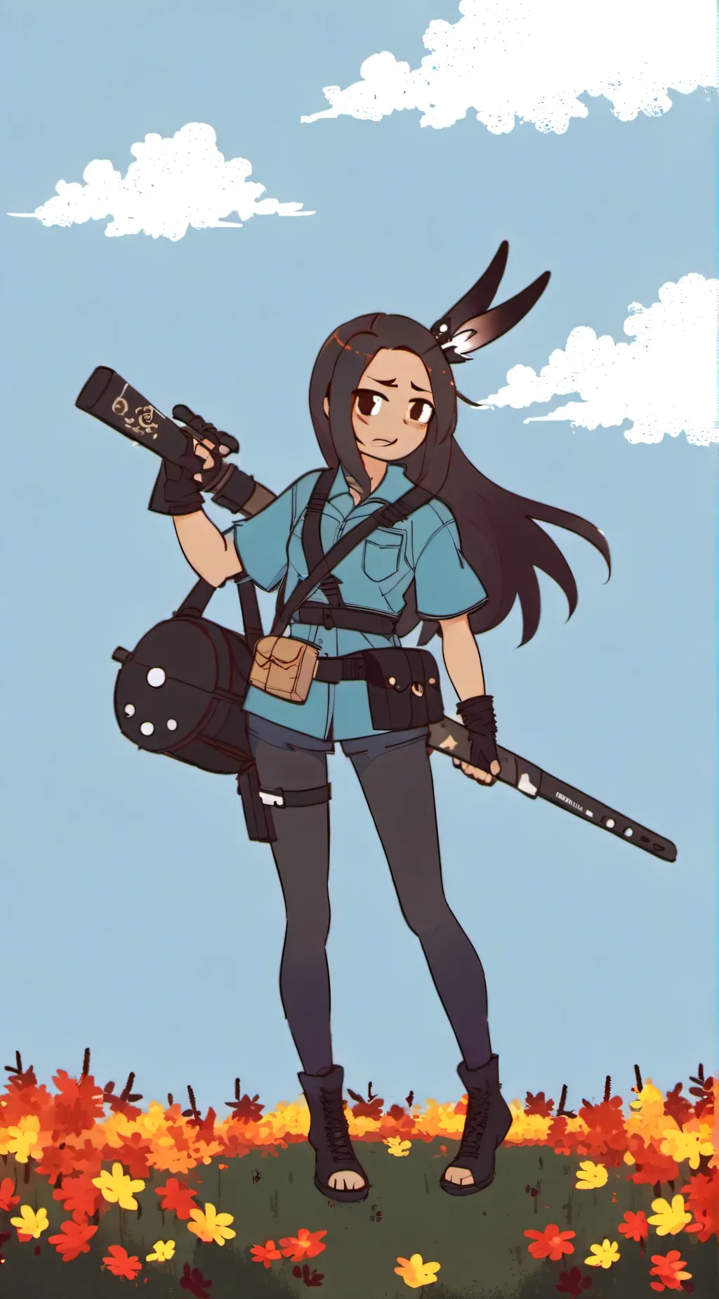 ai character: ✨🤑Fiona 🤑✨￼ background