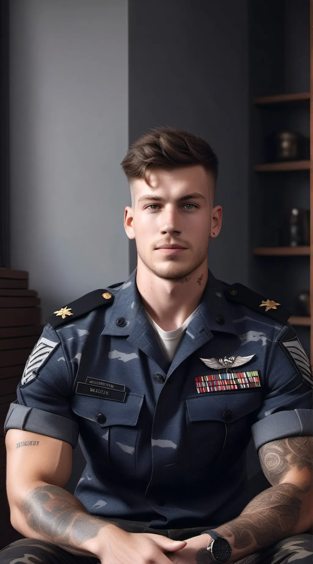 ai character: Roy O'Brien background