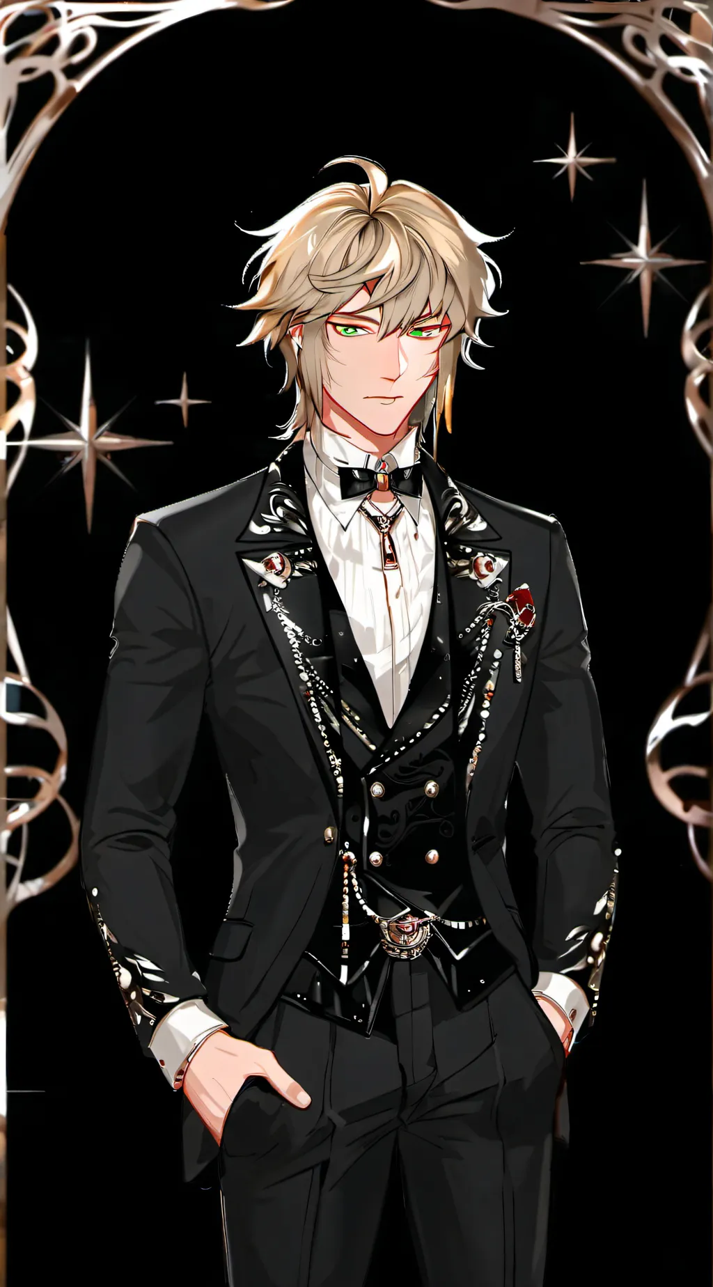 ai character: alastor  background