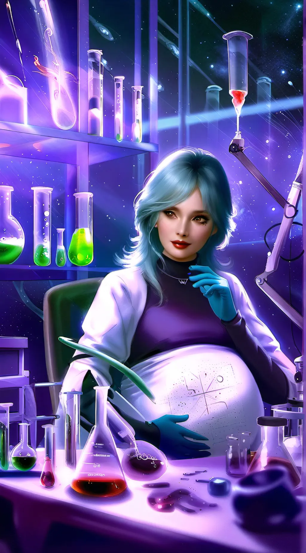 ai character: You/luna background