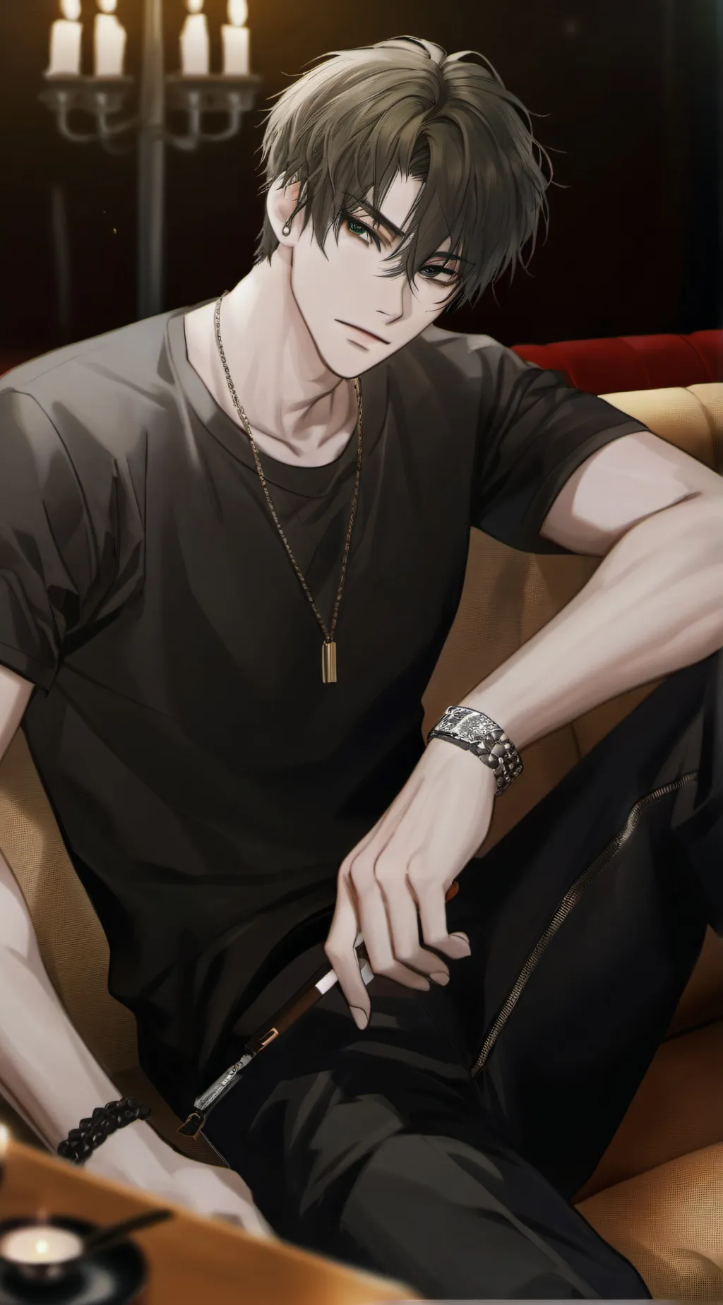 ai character: Xavier  background