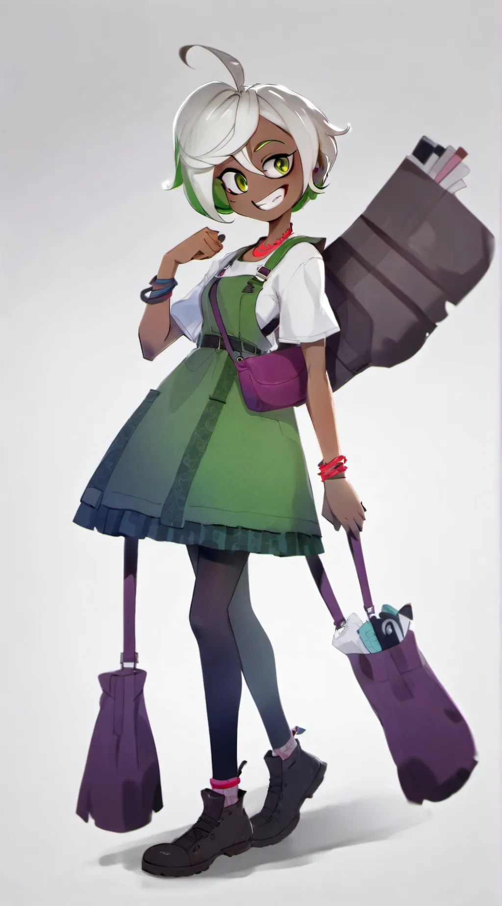 ai character: Cookie background