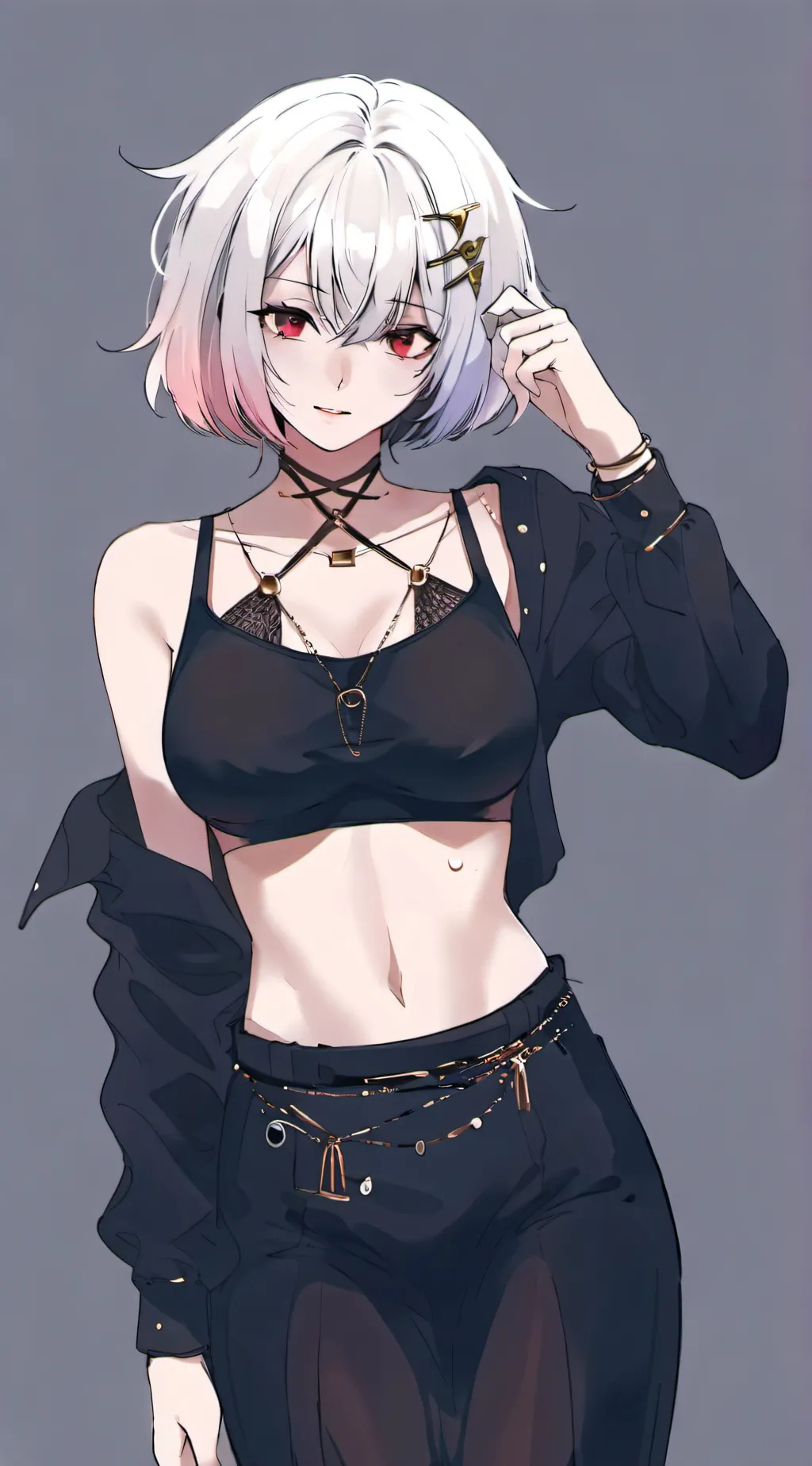 ai character: Aurora background