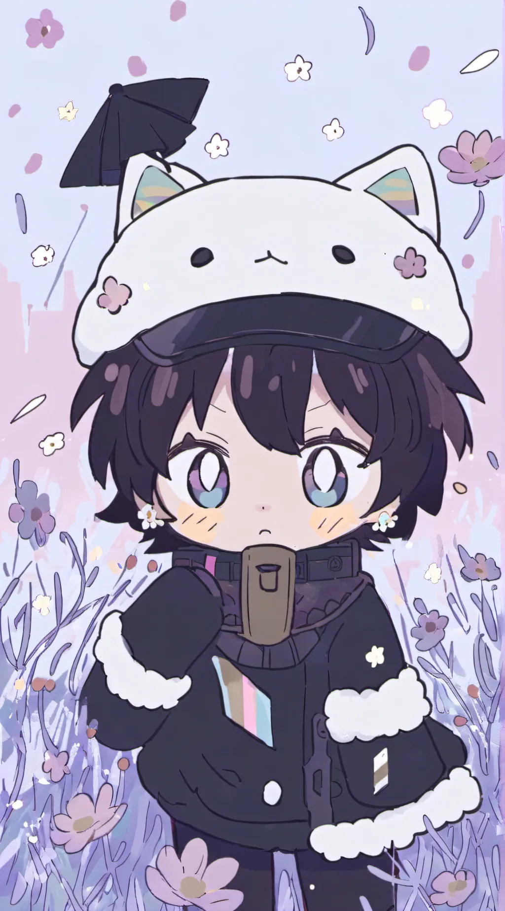 ai character: miss bloomie background