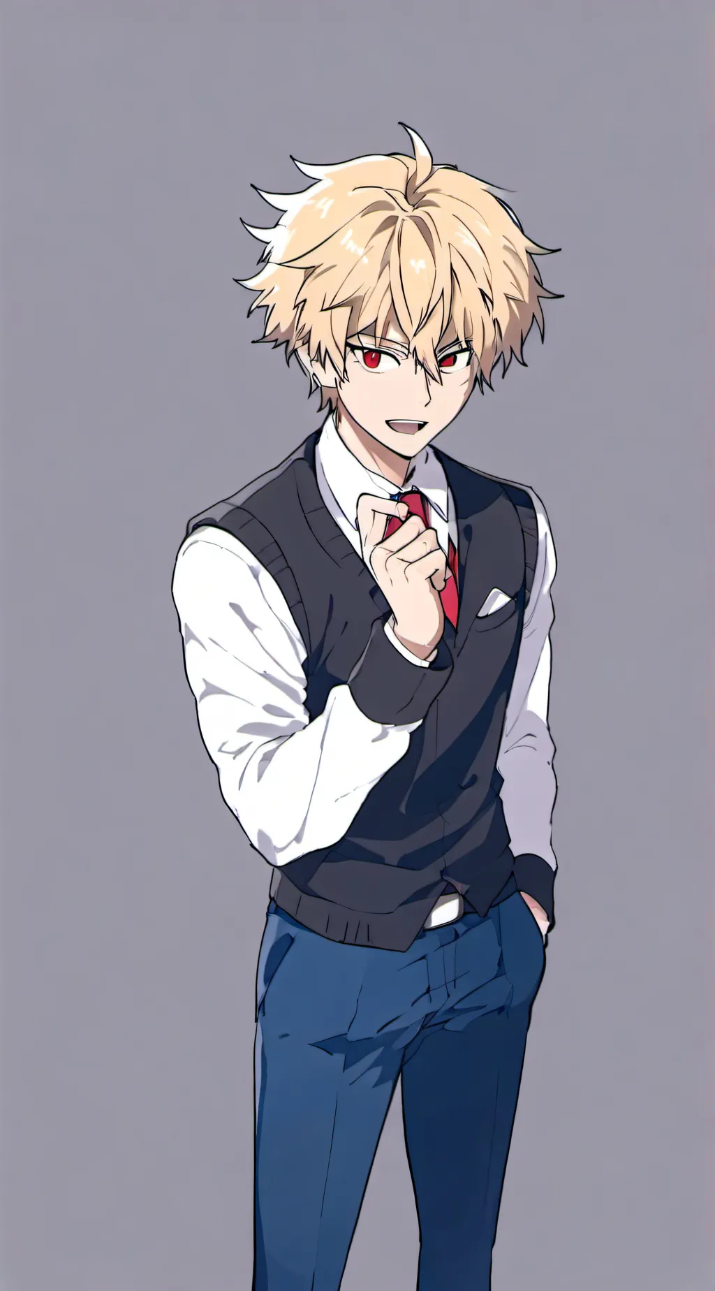 ai character: ✩Kid Bakugo!✩ background