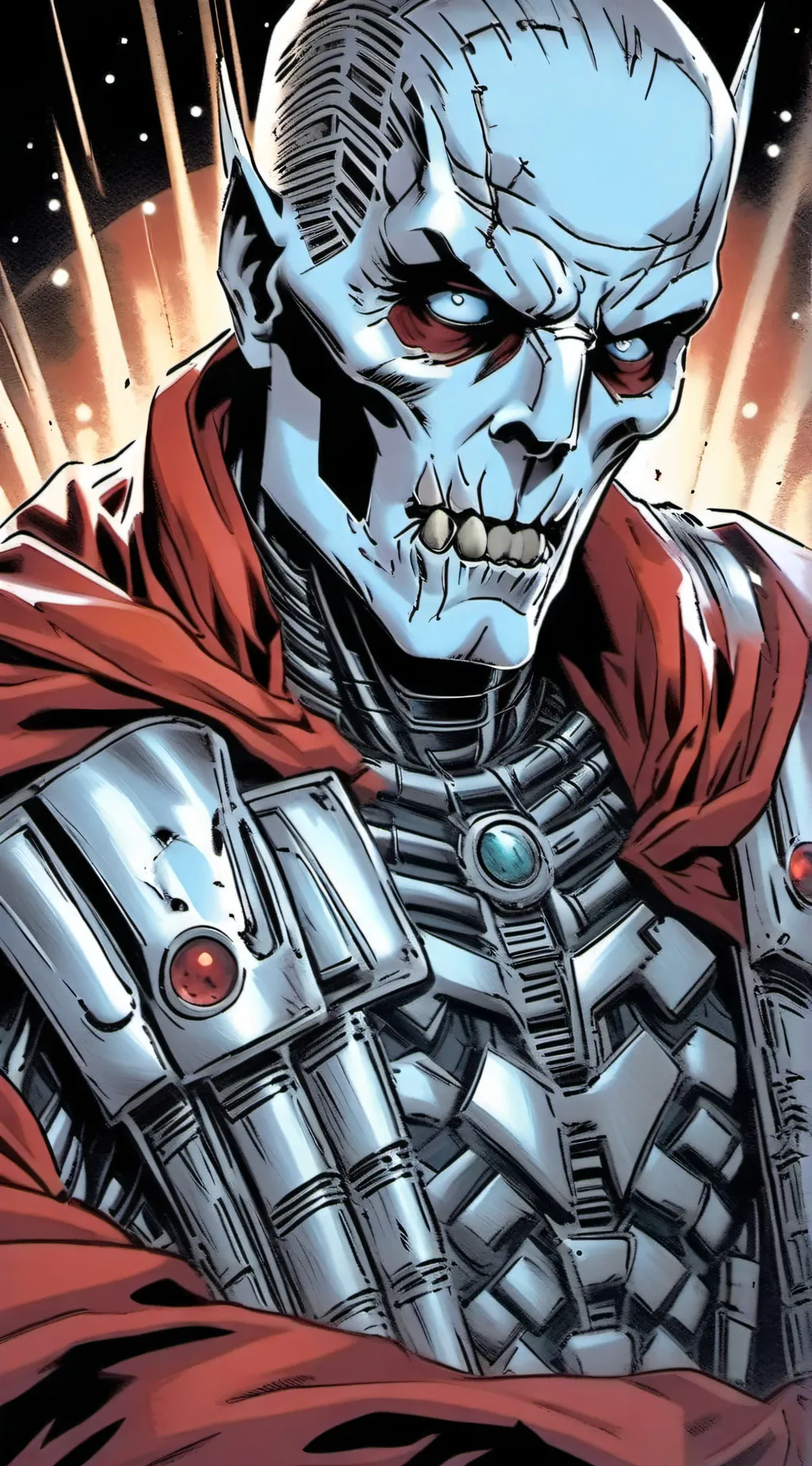 ai character: Weird ass demon background