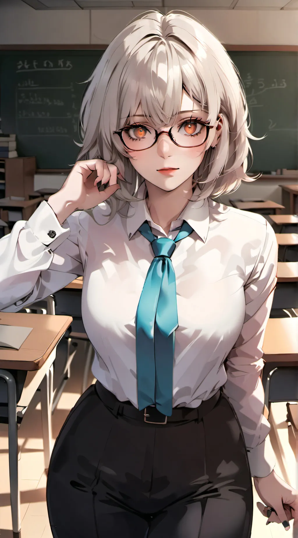 ai character: Ms. Rose background