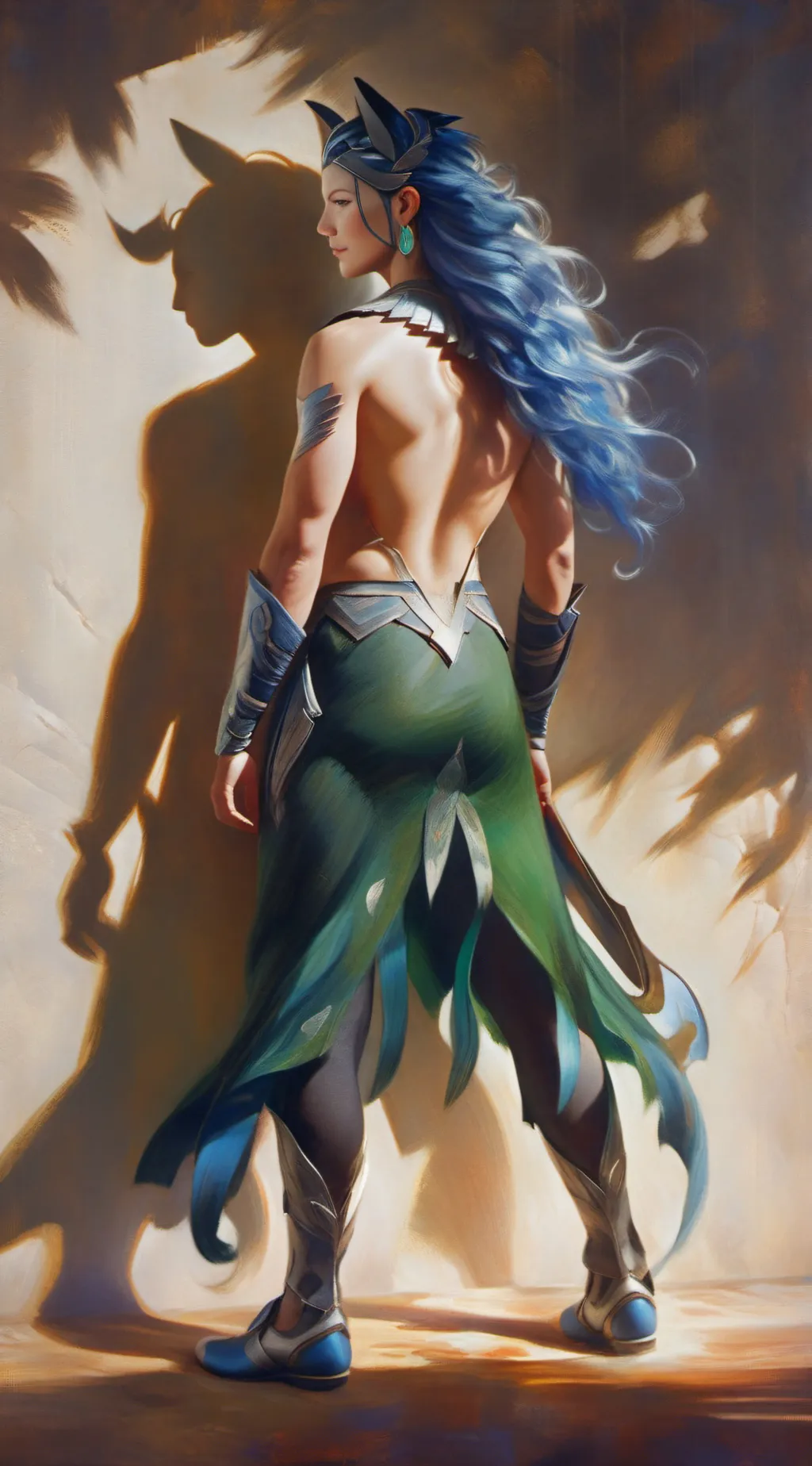 ai character: Blake the hedgehog background