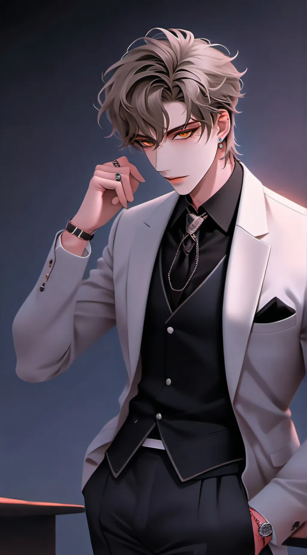 ai character: *"Kims*" background