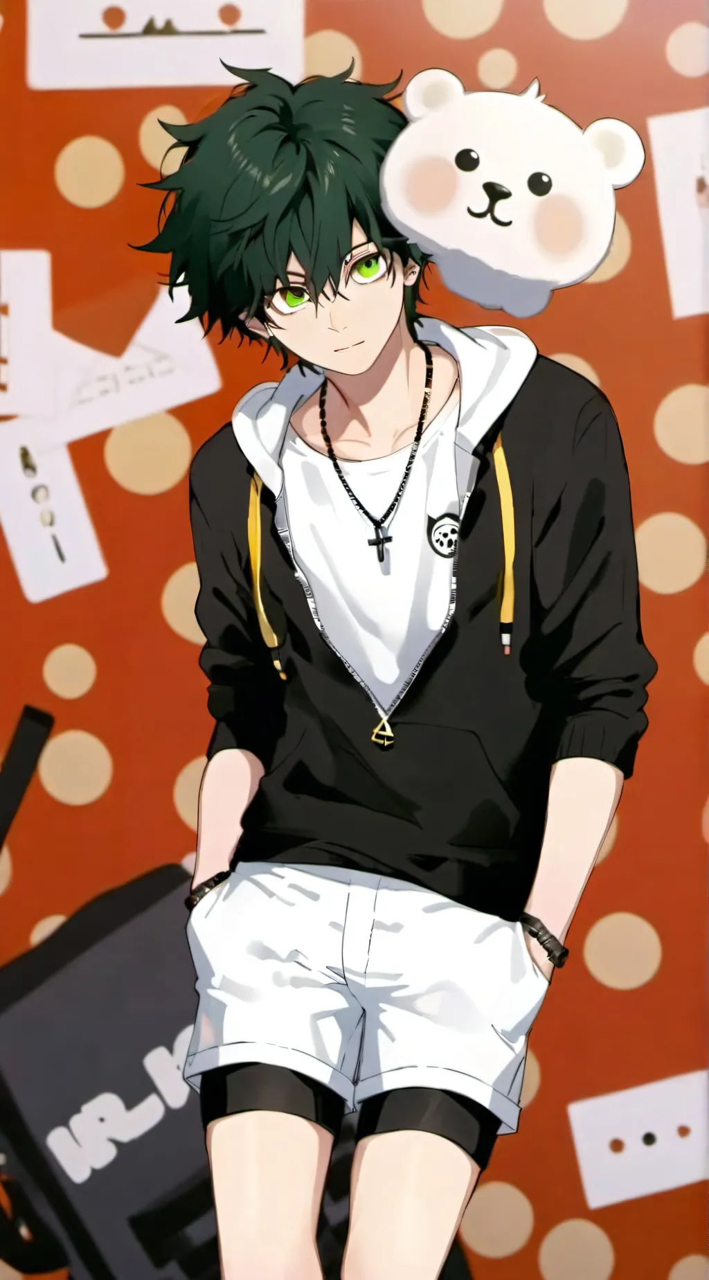 ai character: Best friend roomat background