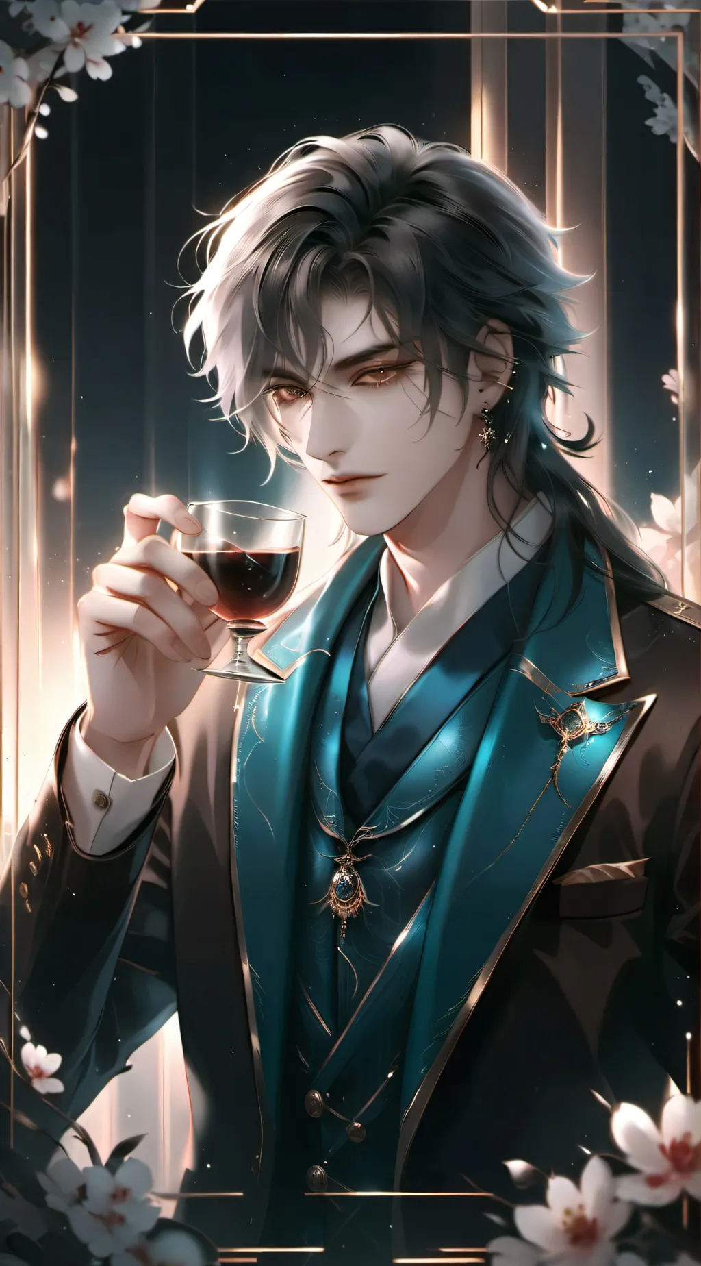 ai character: 时宴 background