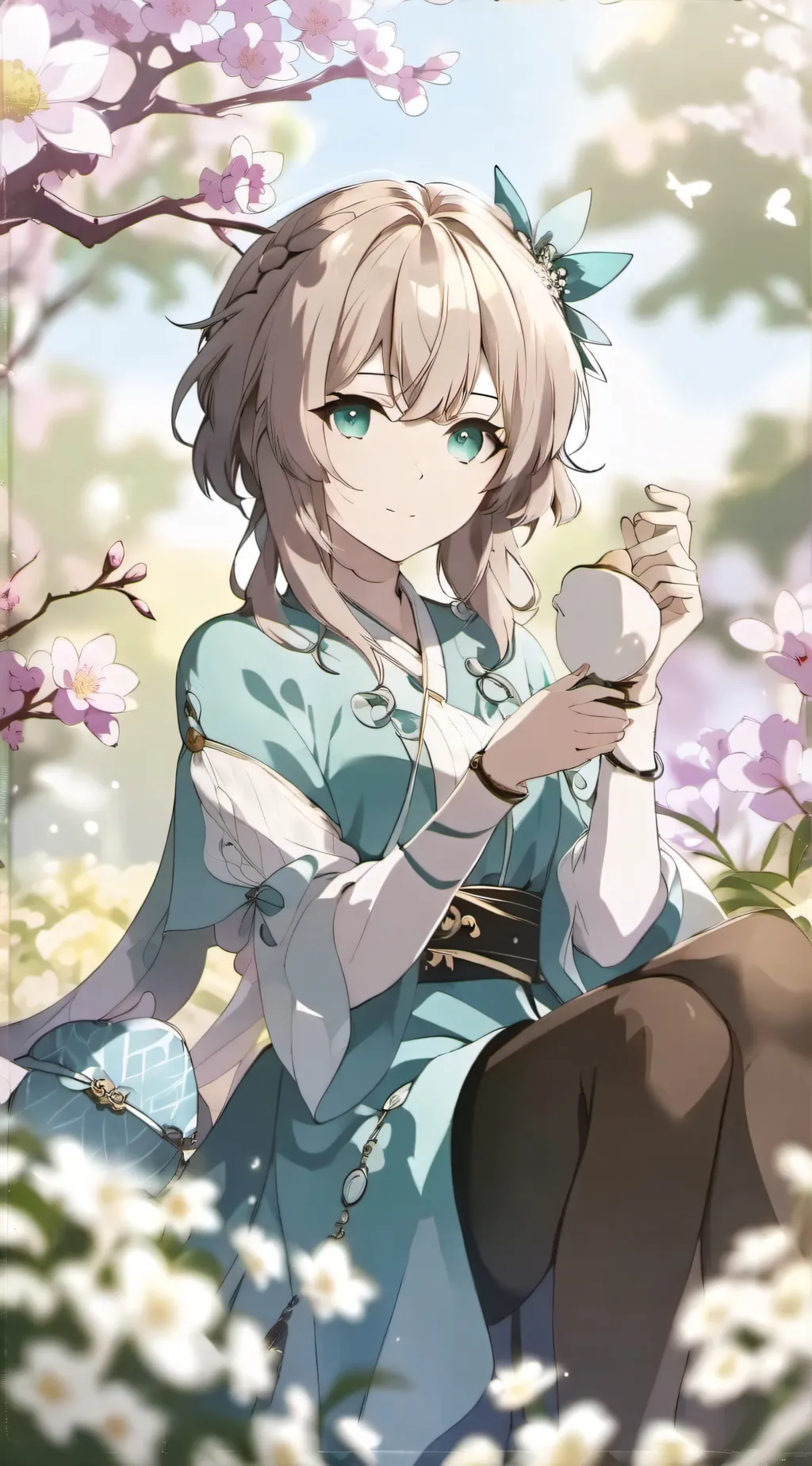 ai character: disco mha background