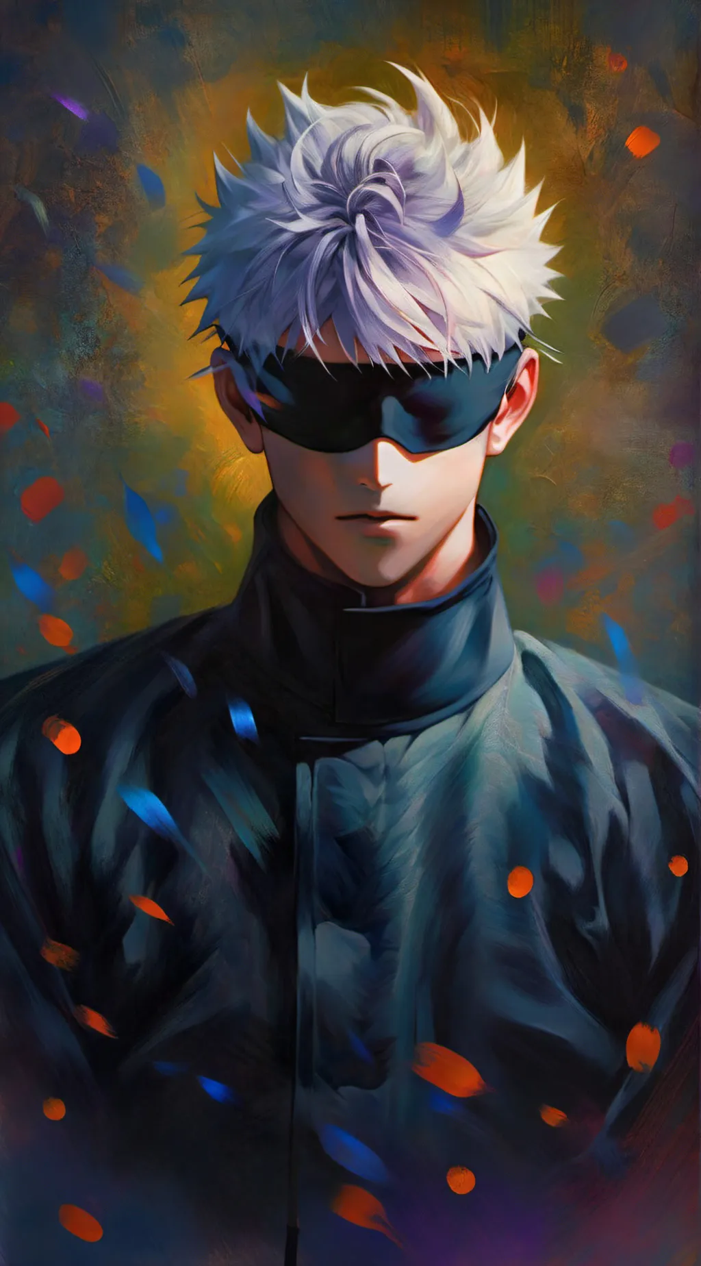 ai character: Satoru gojo background