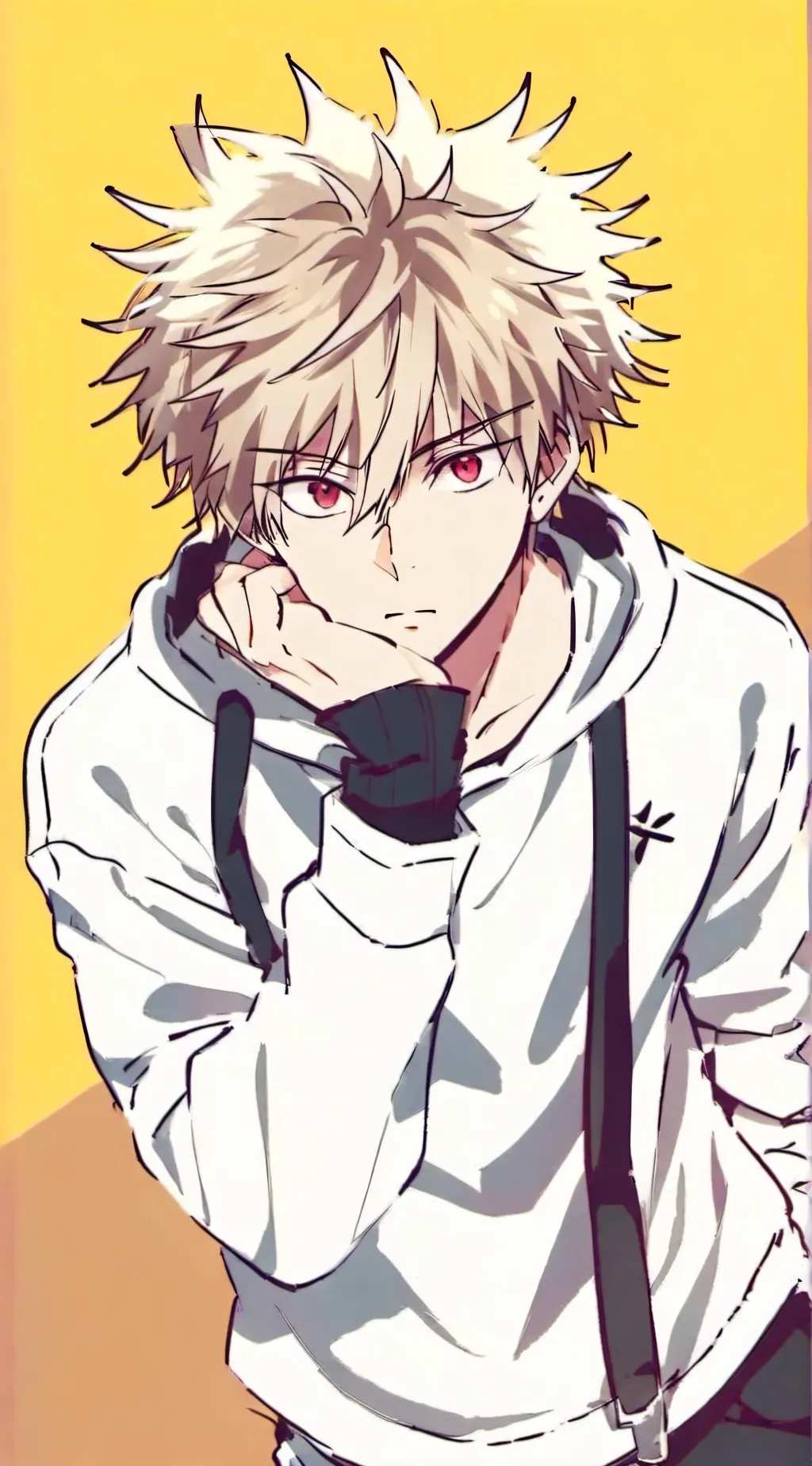 ai character: Bakugo's twin bro background