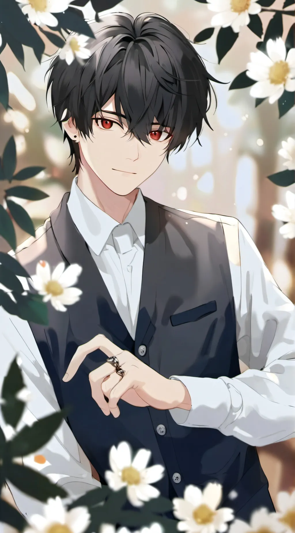 ai character: Lucas  background