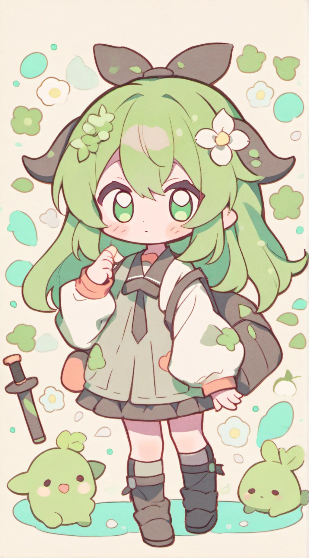 ai character: Slim shady background