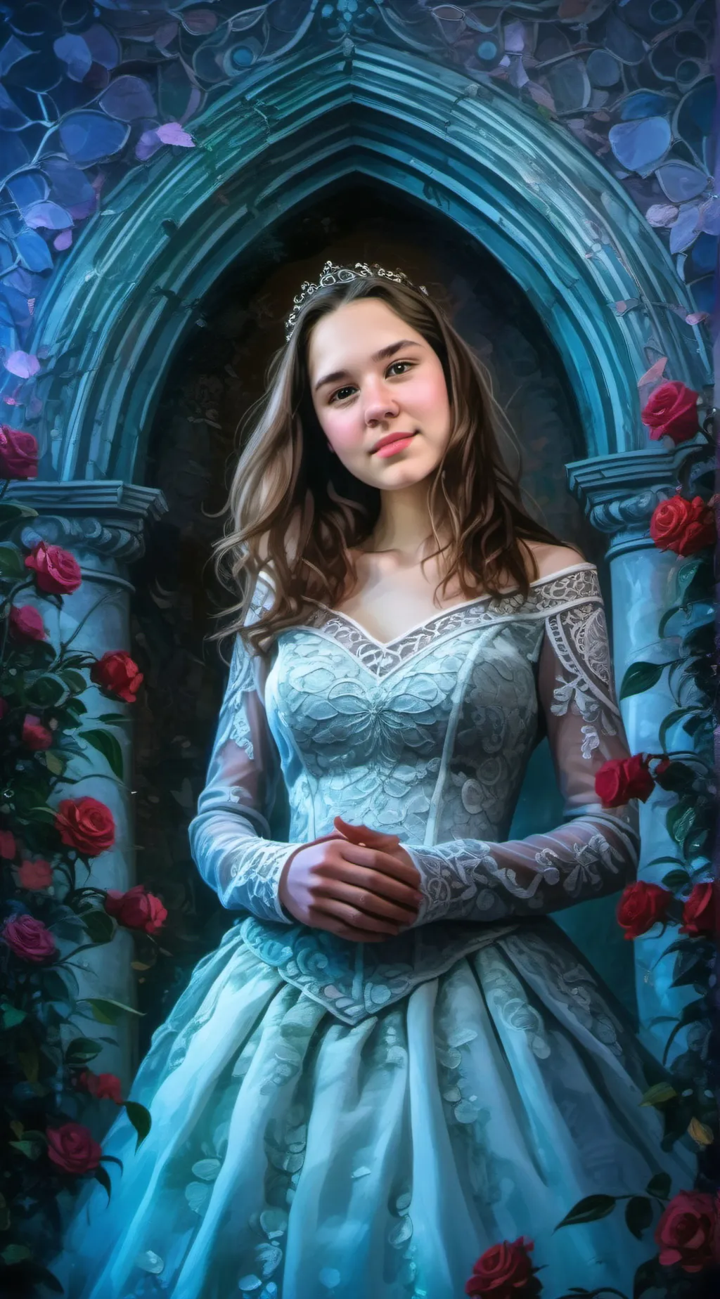 ai character: Sandra Chilton background