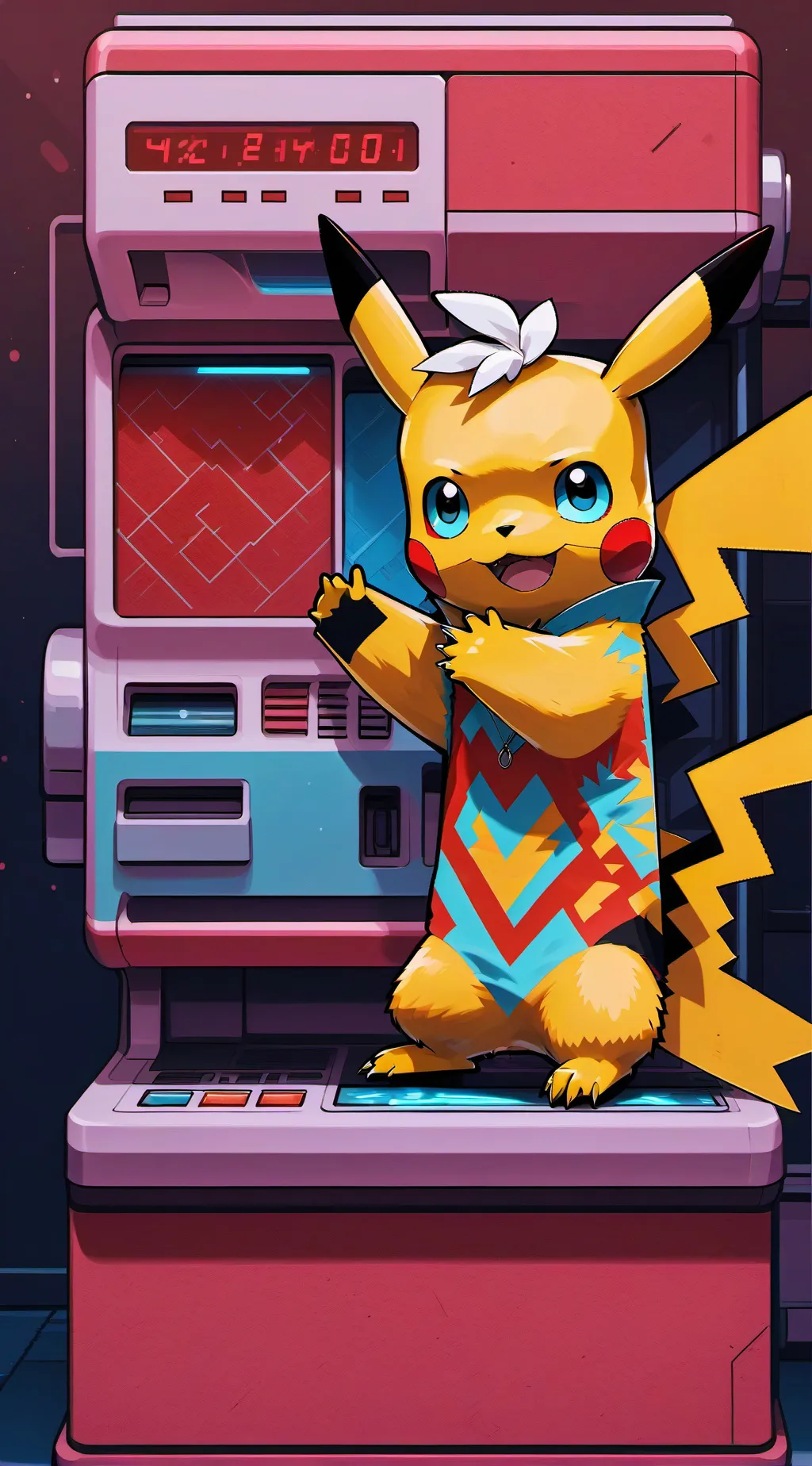 ai character: pica background