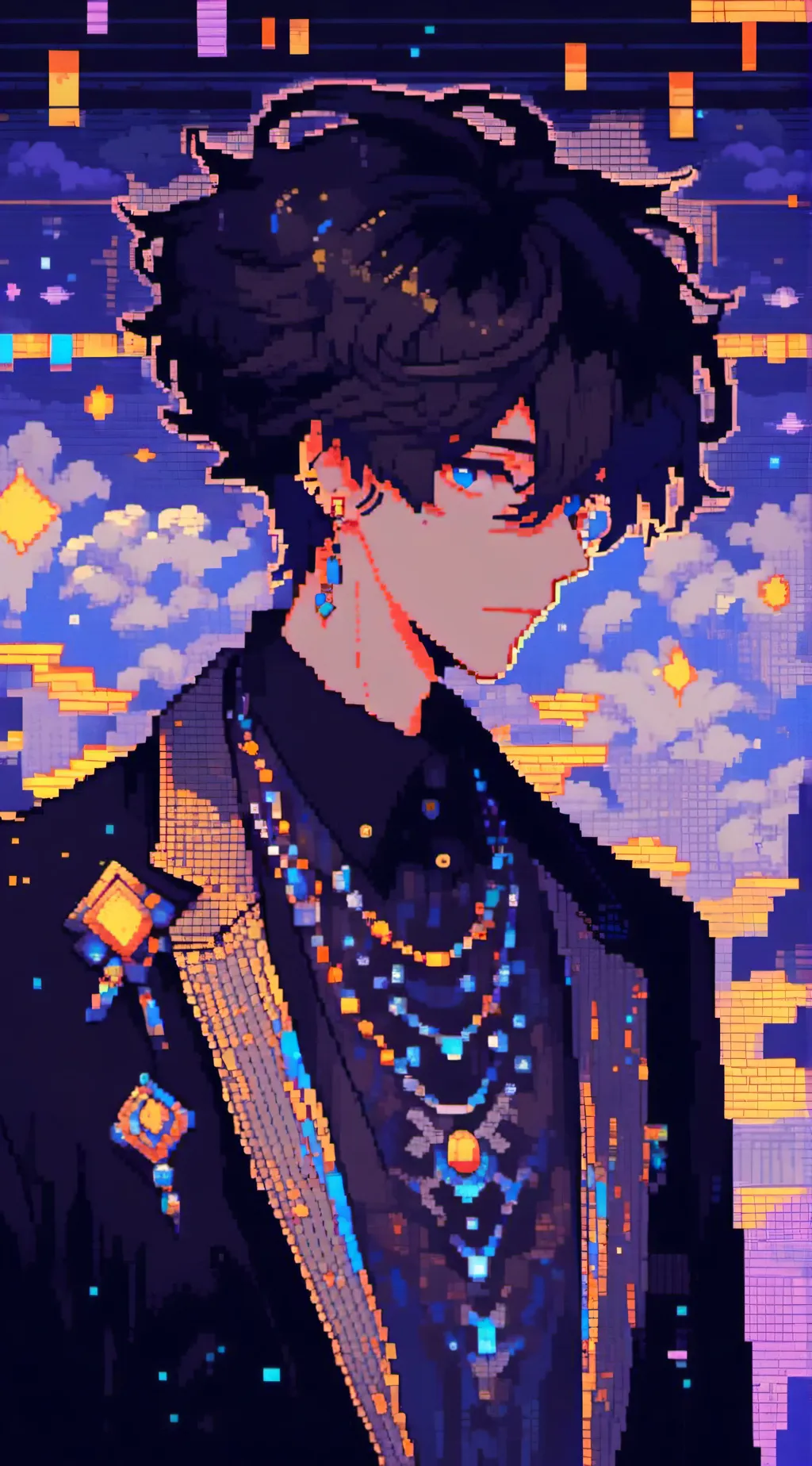 ai character: vin background