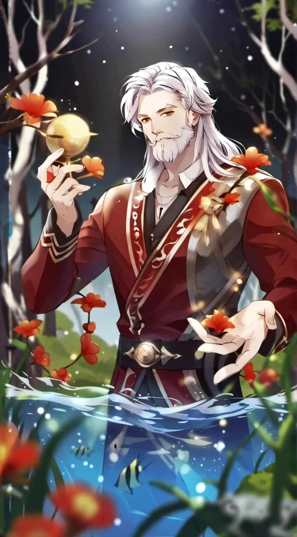 ai character: Atlantis ￼ background