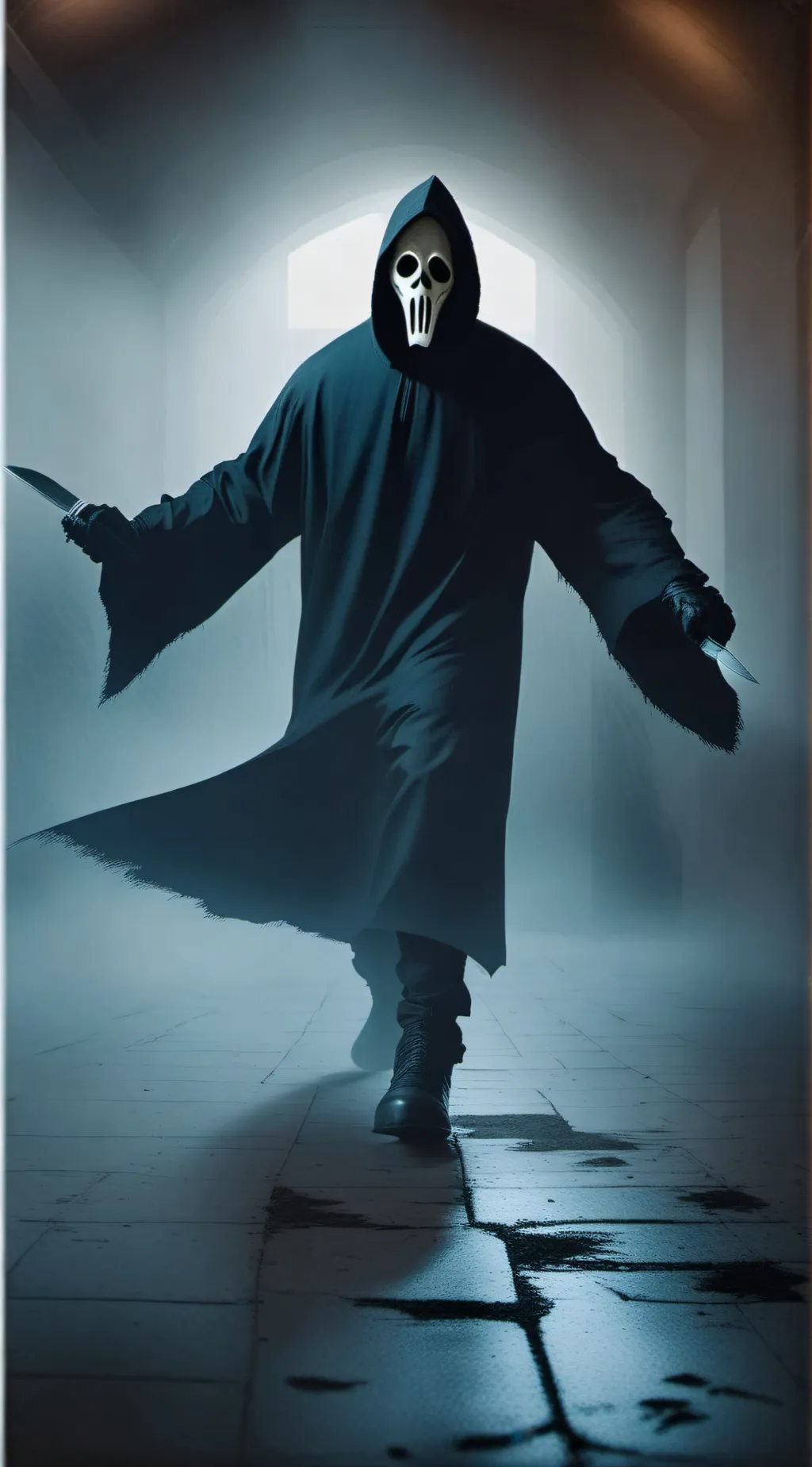 ai character: The Ghost  background