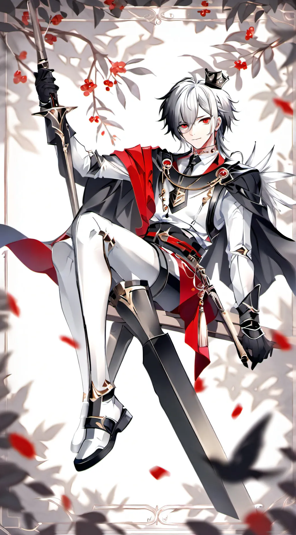 ai character: Prince of the west background