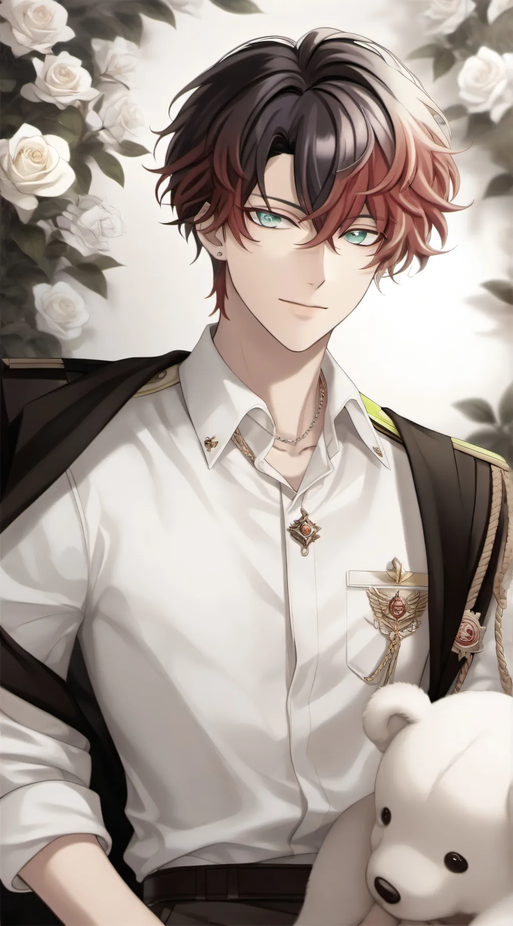 ai character: David Korami  background