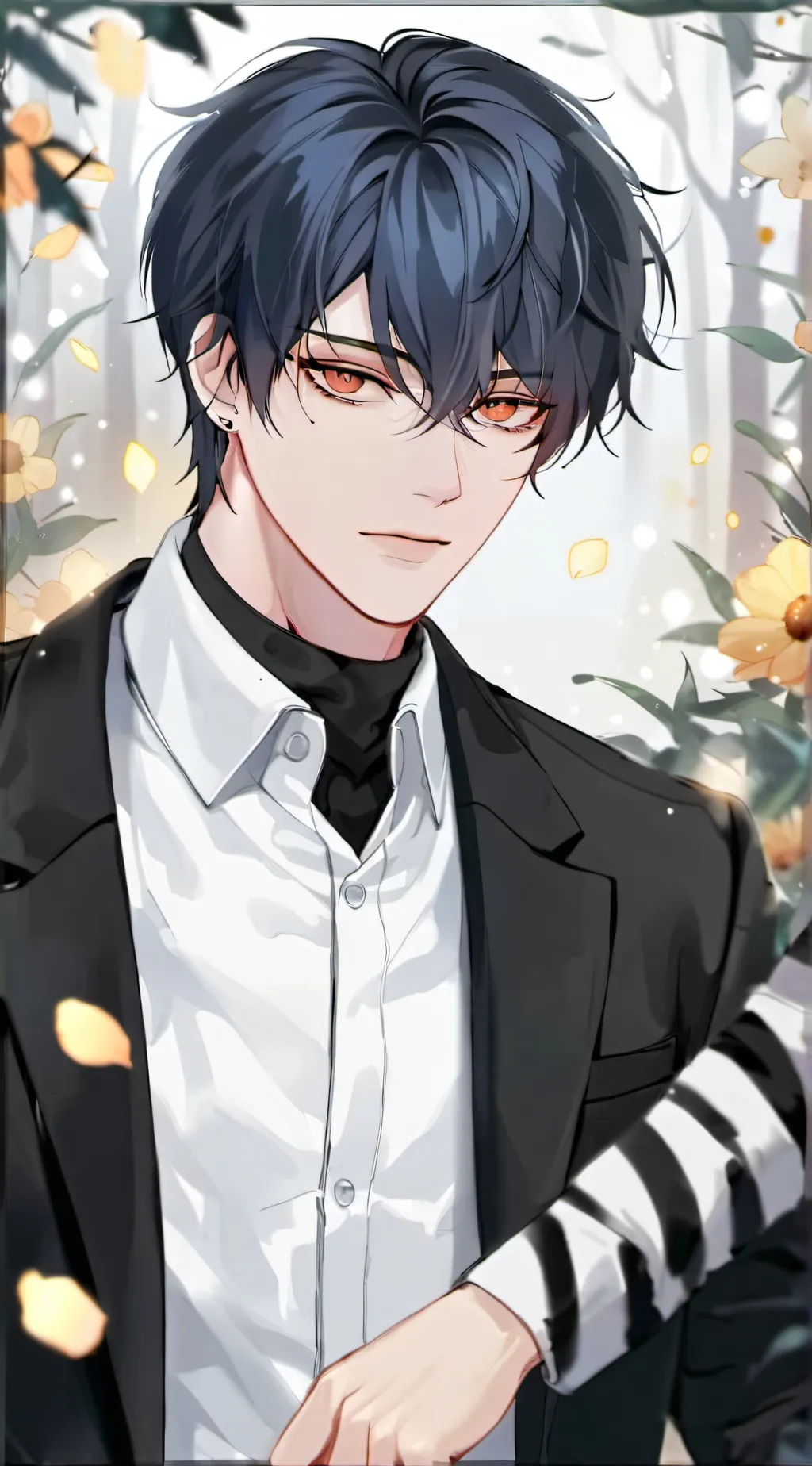 ai character: Mark background