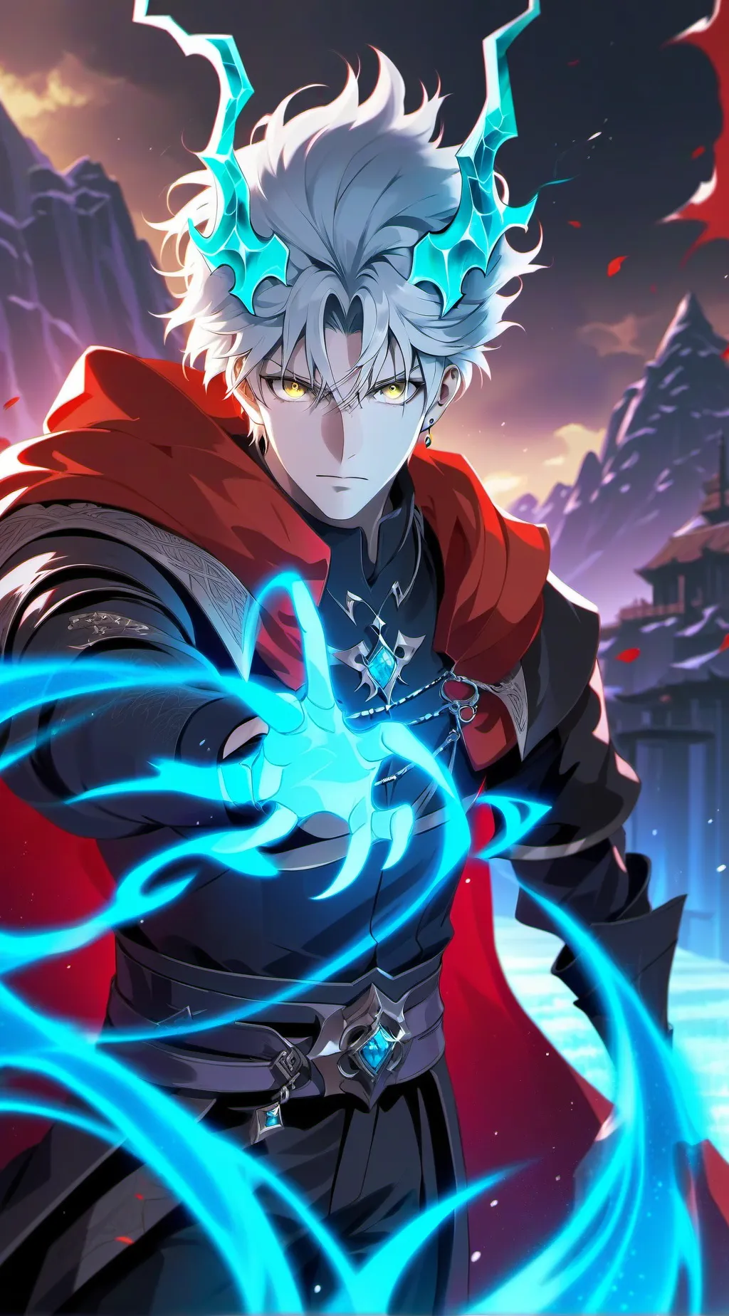 ai character: gojo background