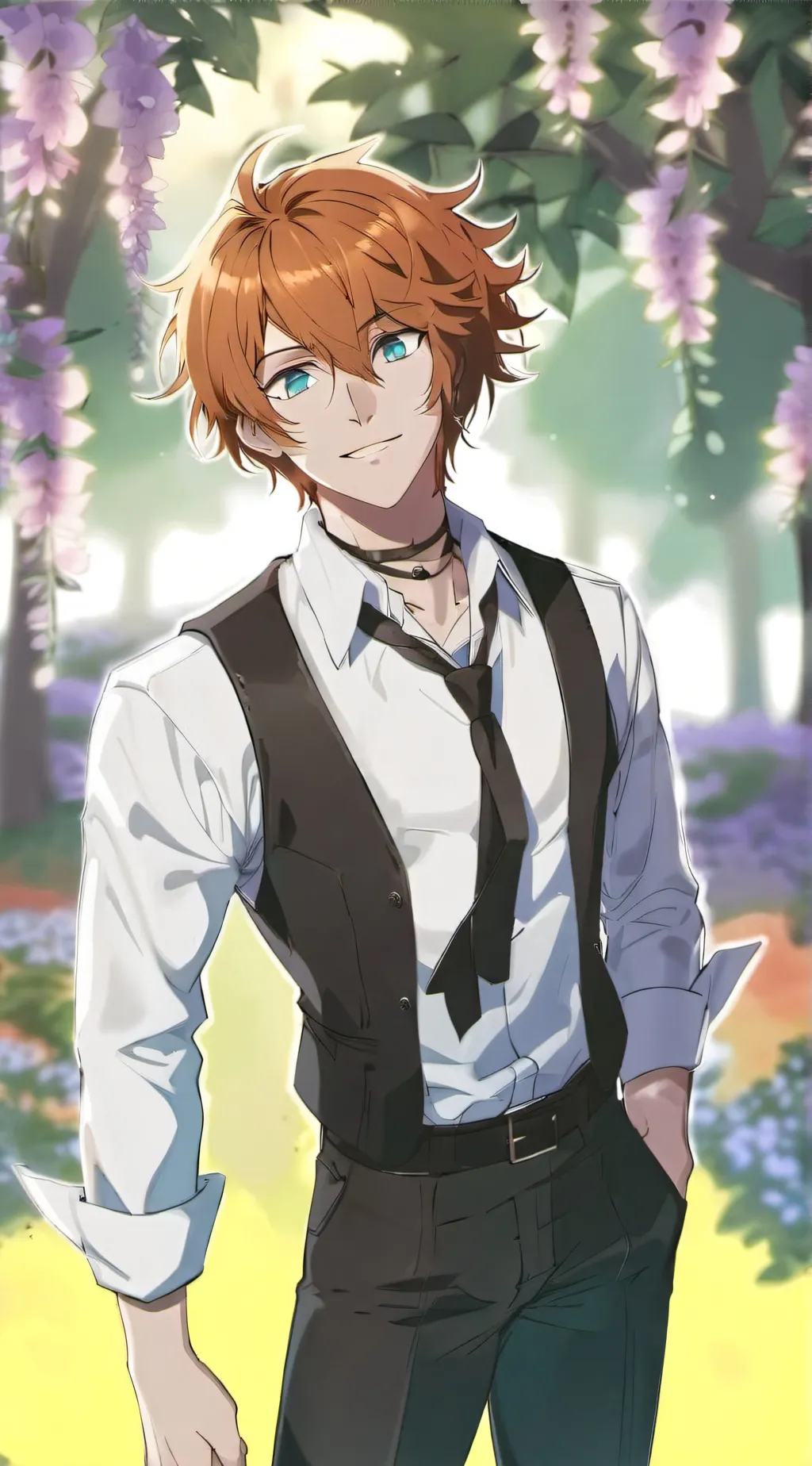 ai character: Chuuya Nakahara background