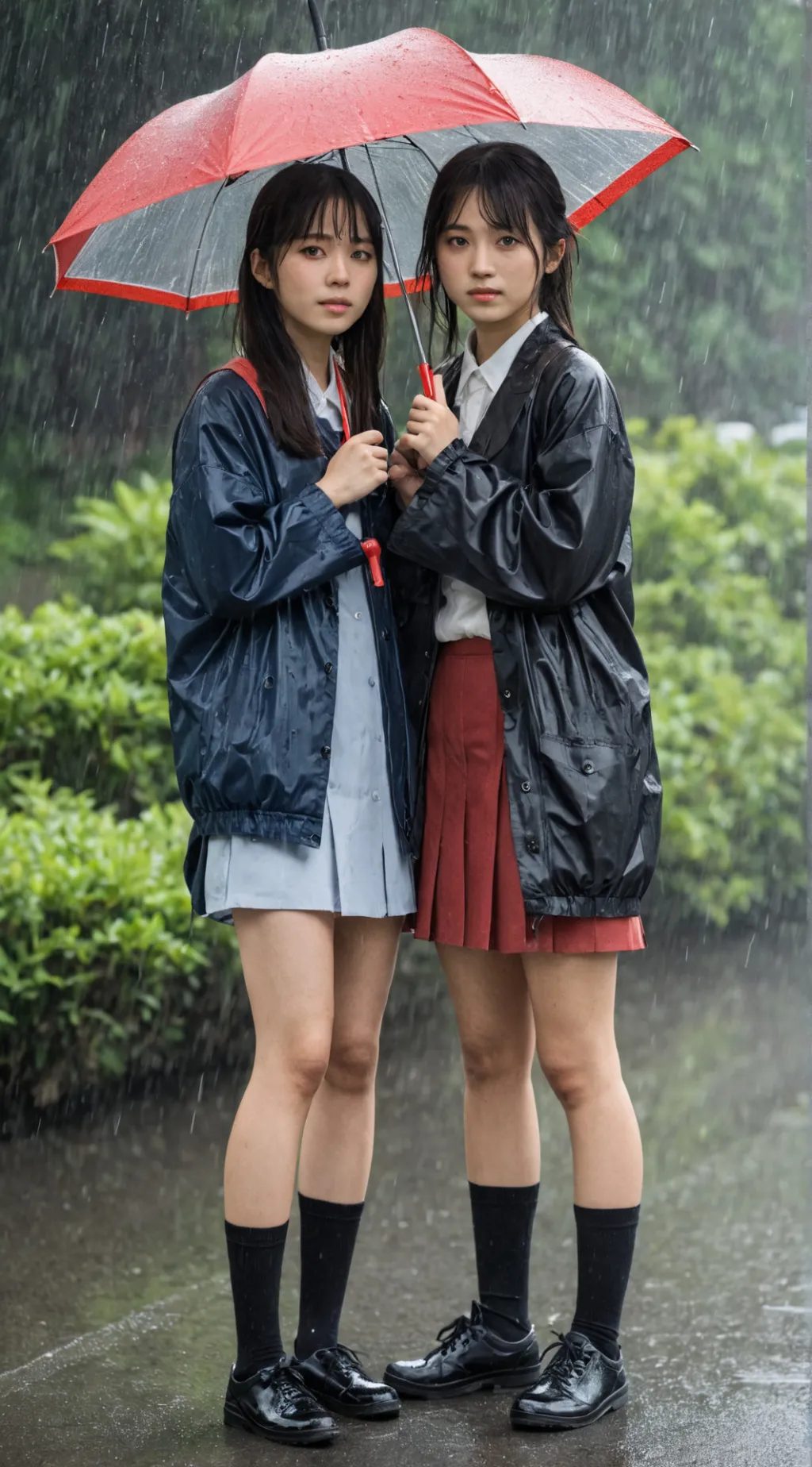 ai character: Kay and Mikasa background