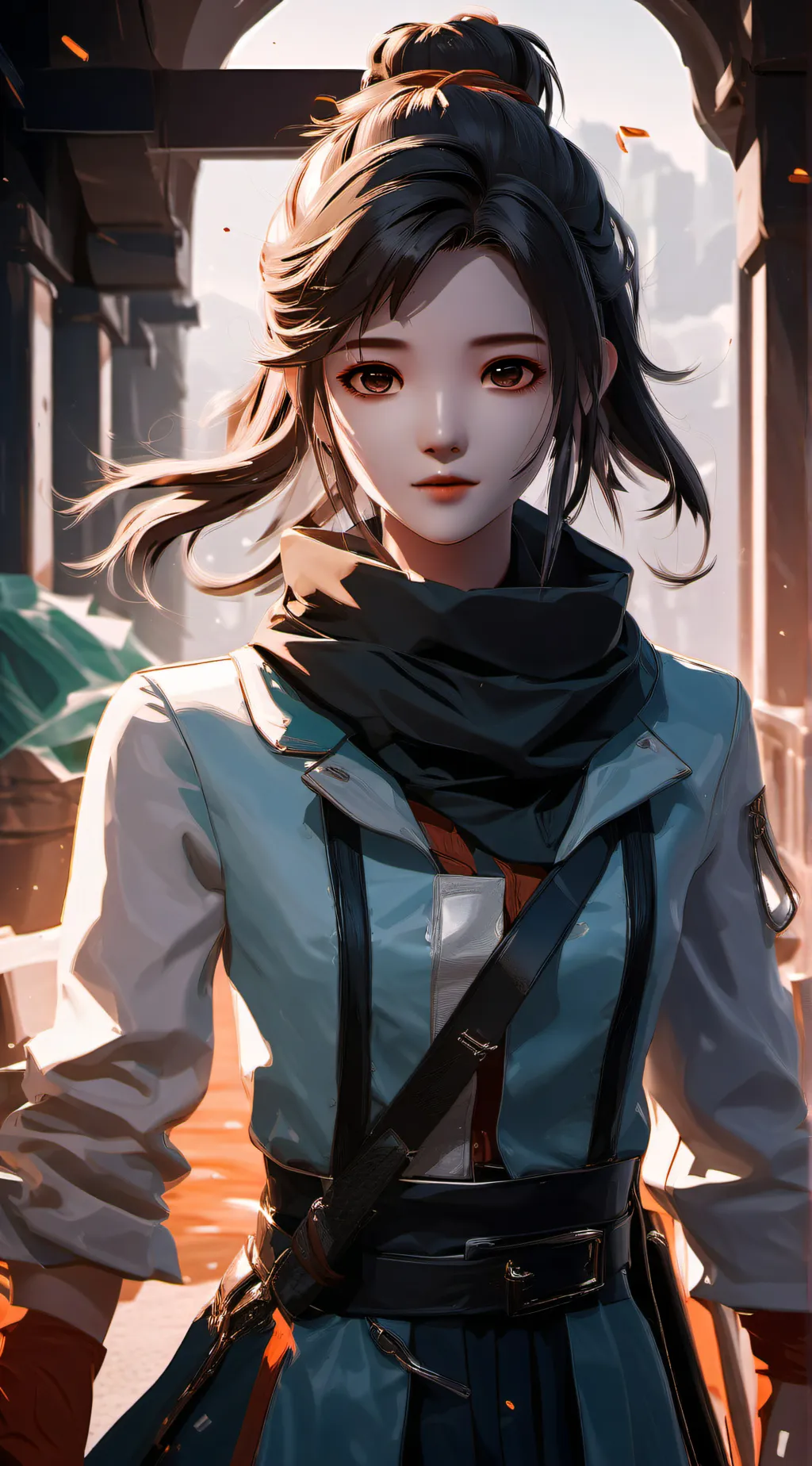 ai character: Arielle background