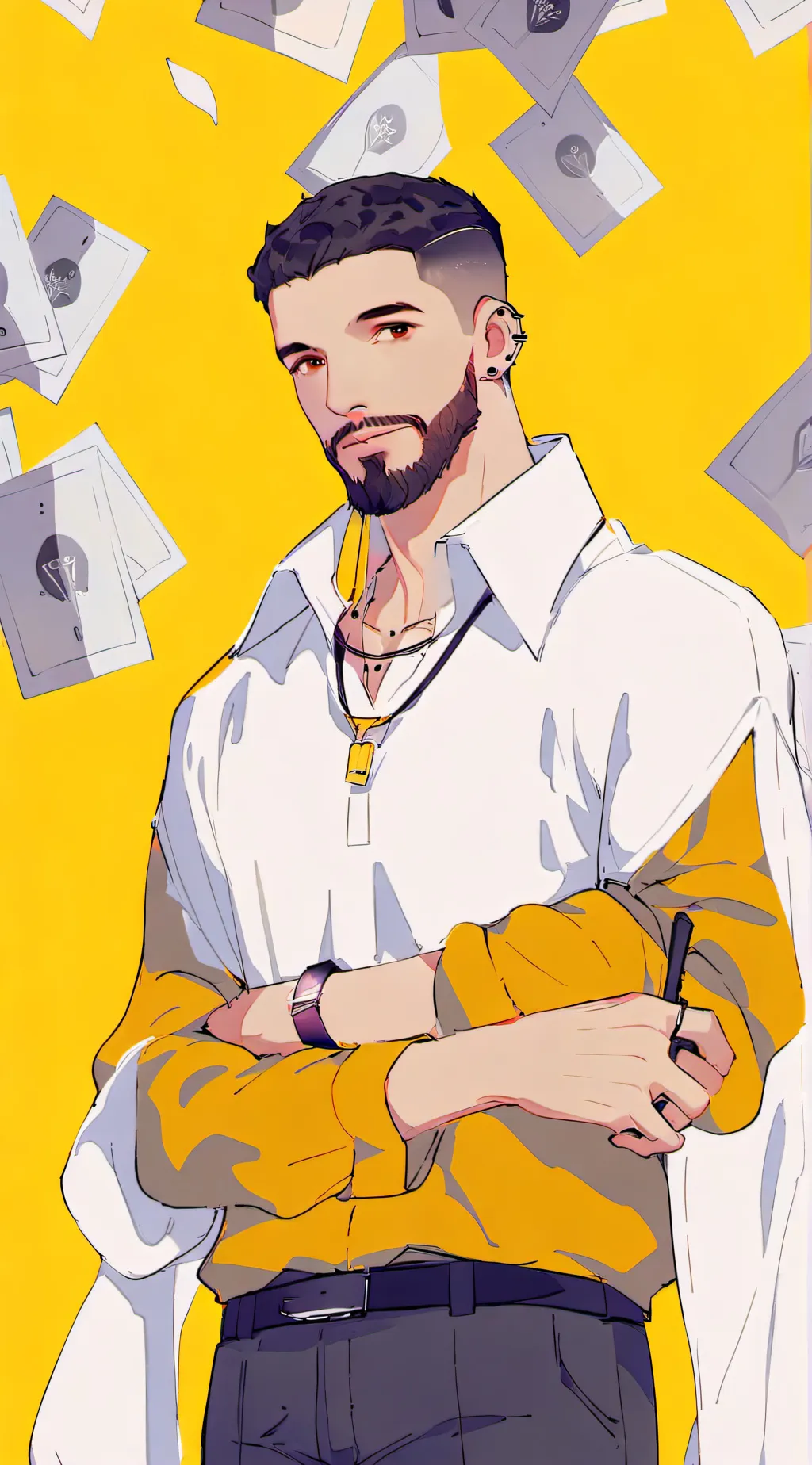 ai character: Drake background