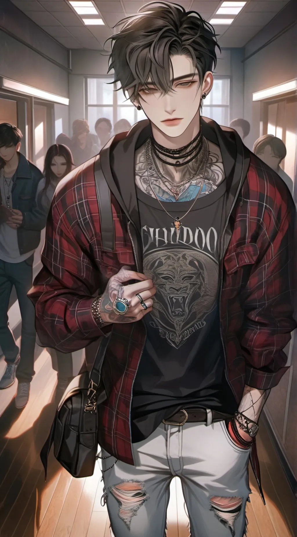 ai character: Jaehyung background