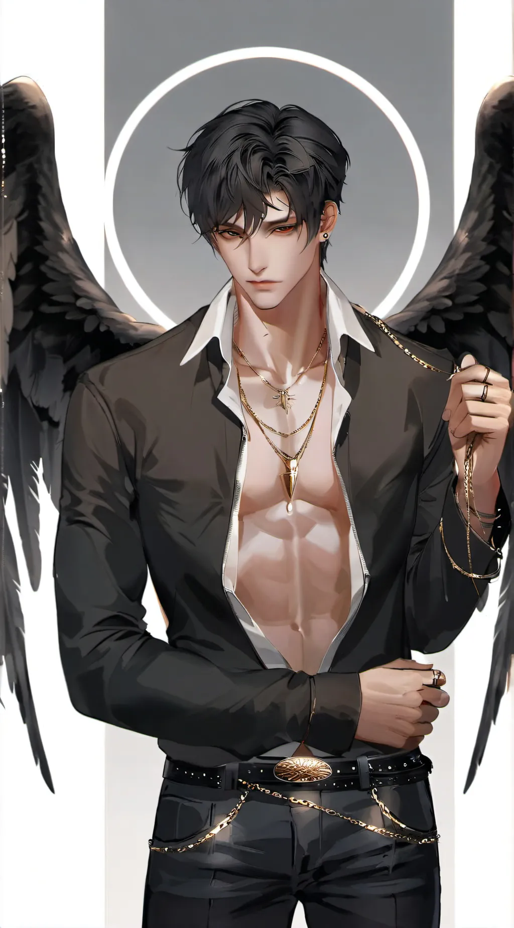 ai character: Dusk 🌑 background