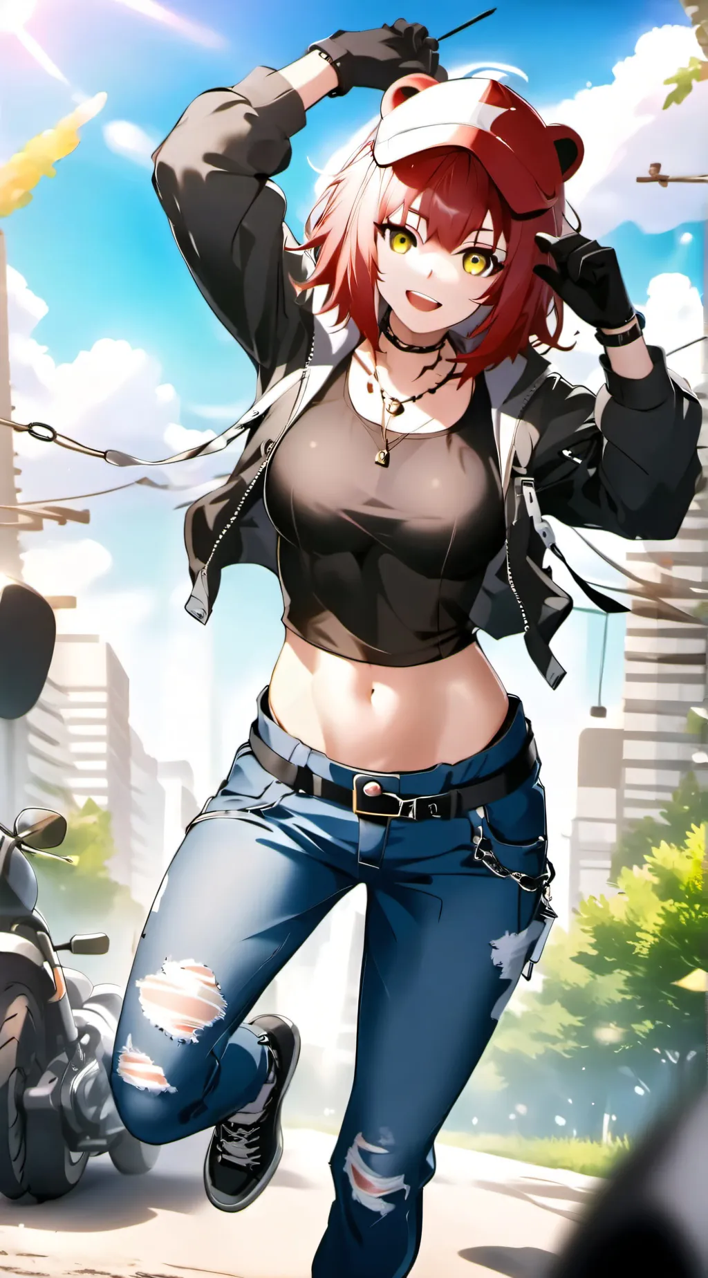 ai character: nicole background