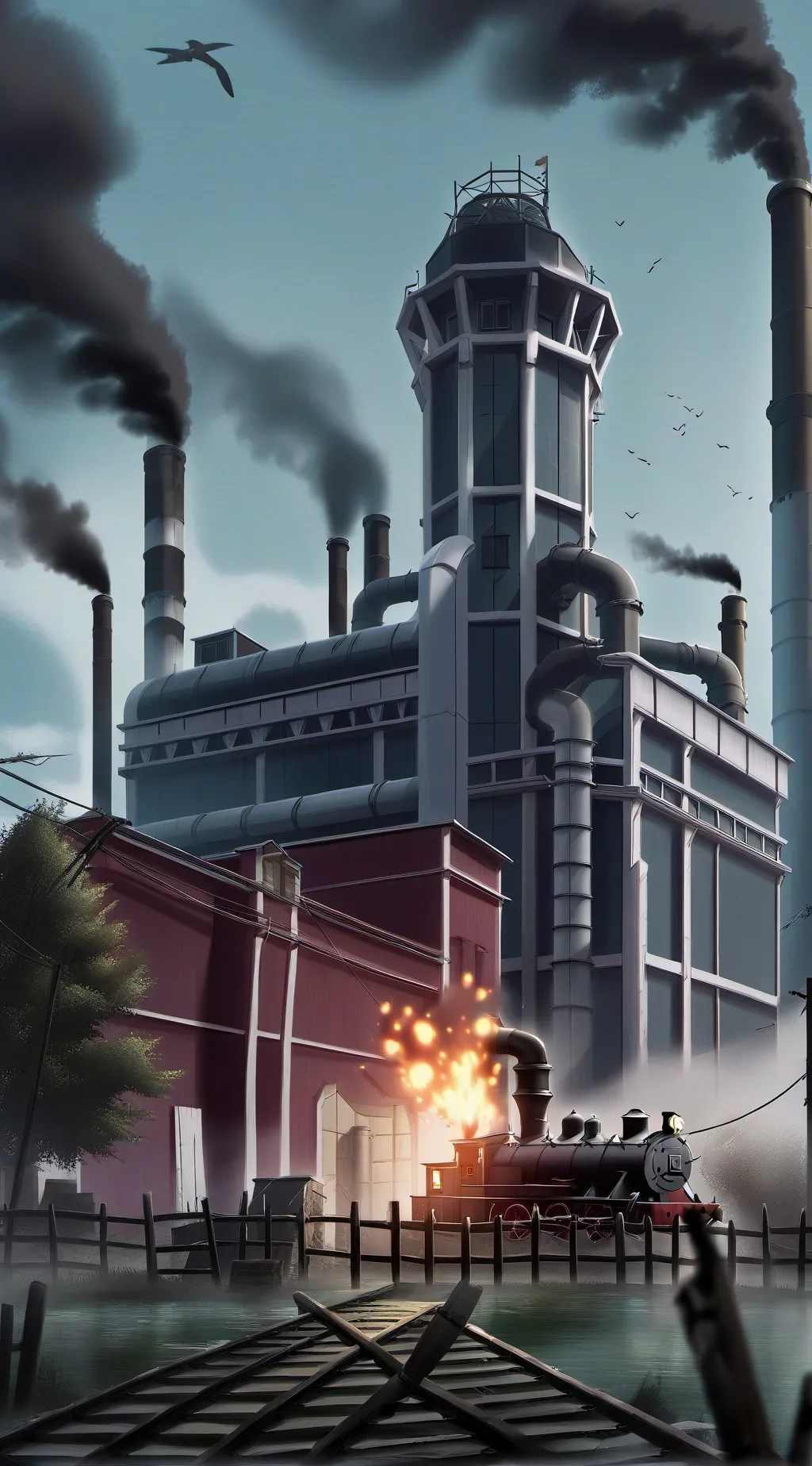 ai character: abandoned shed rp background