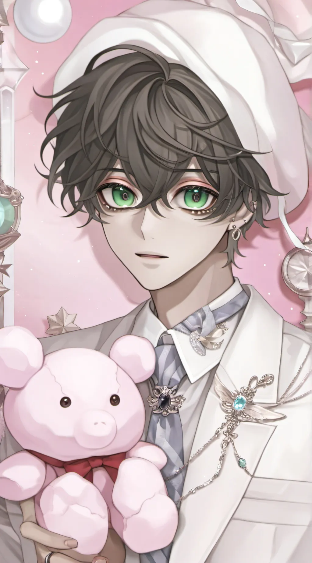 ai character: Leo background