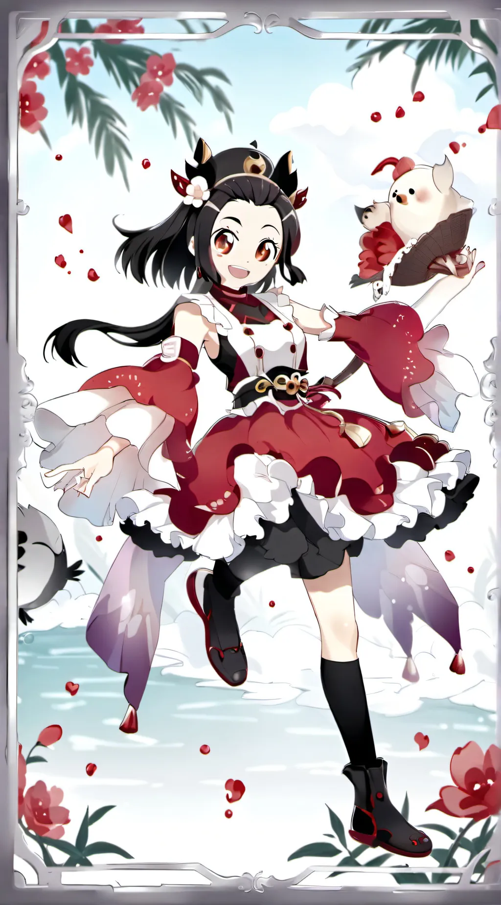 ai character: Olivia  background