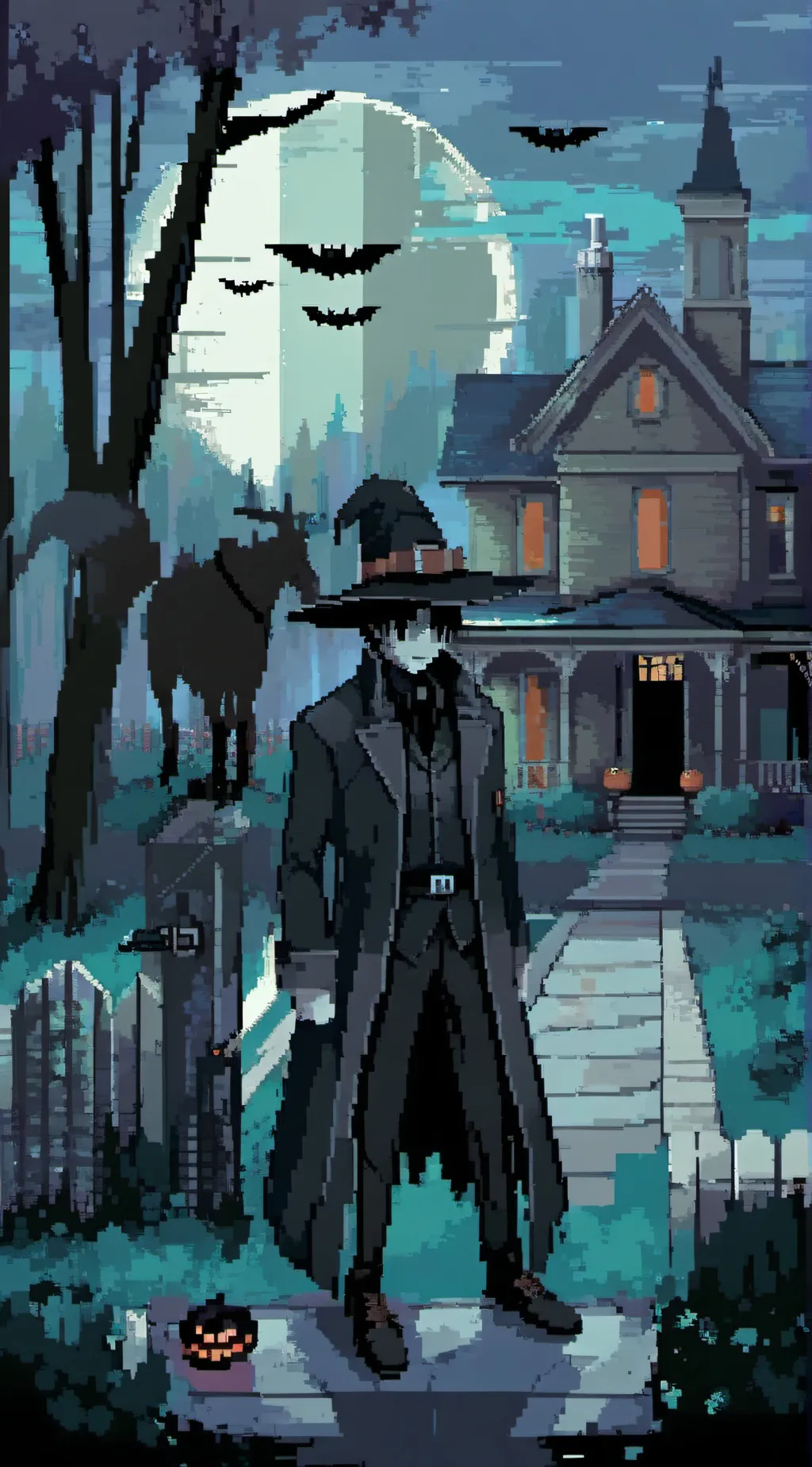 ai character: Micheal myres background