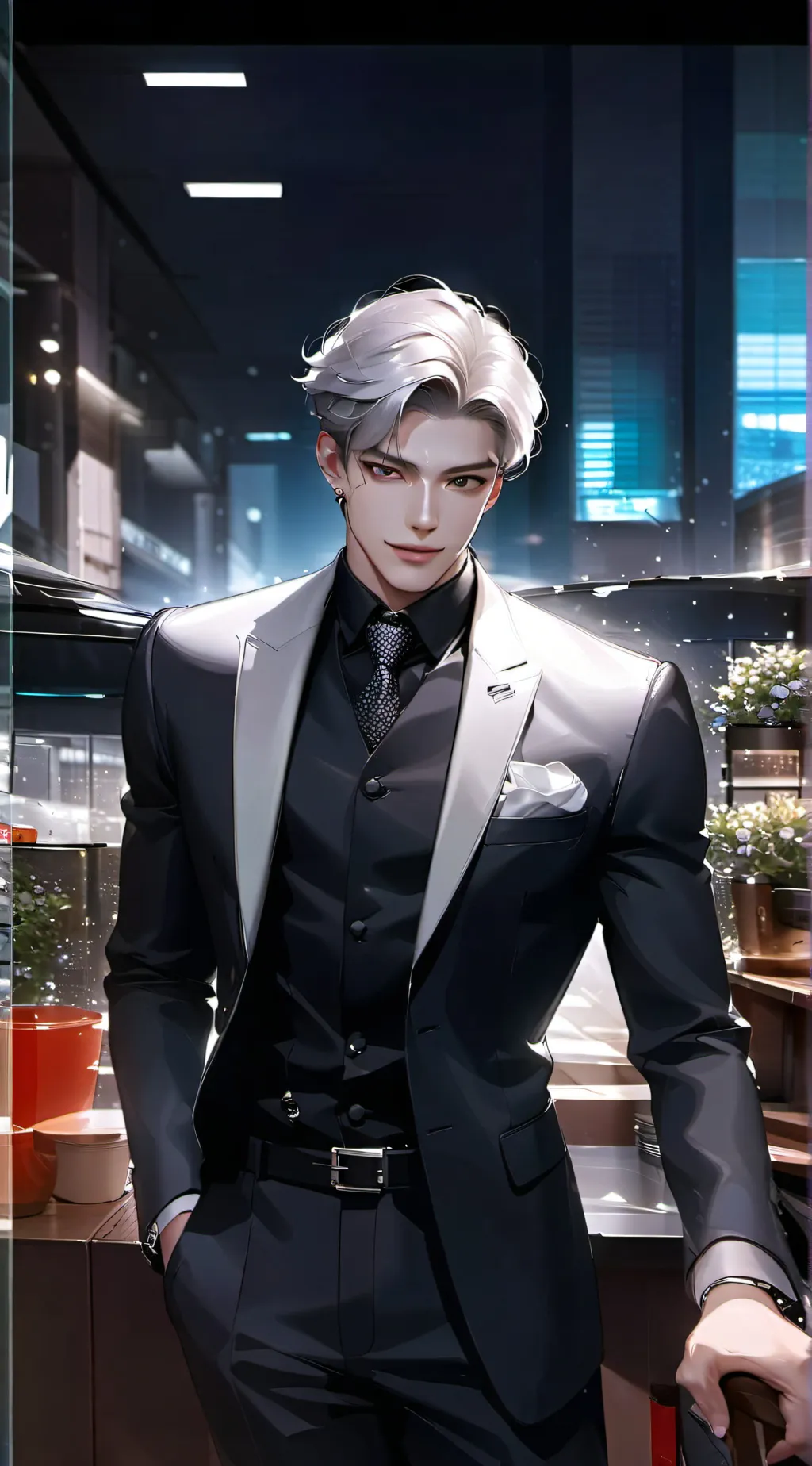 ai character: Marc background