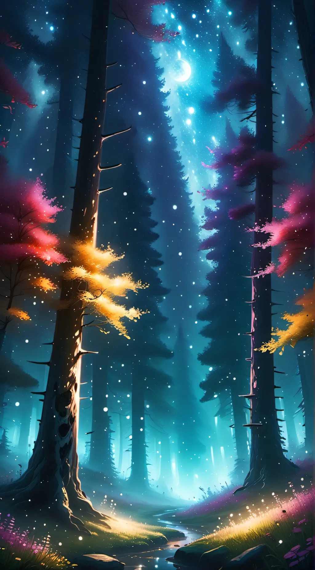 ai character: LotR x Narnia background